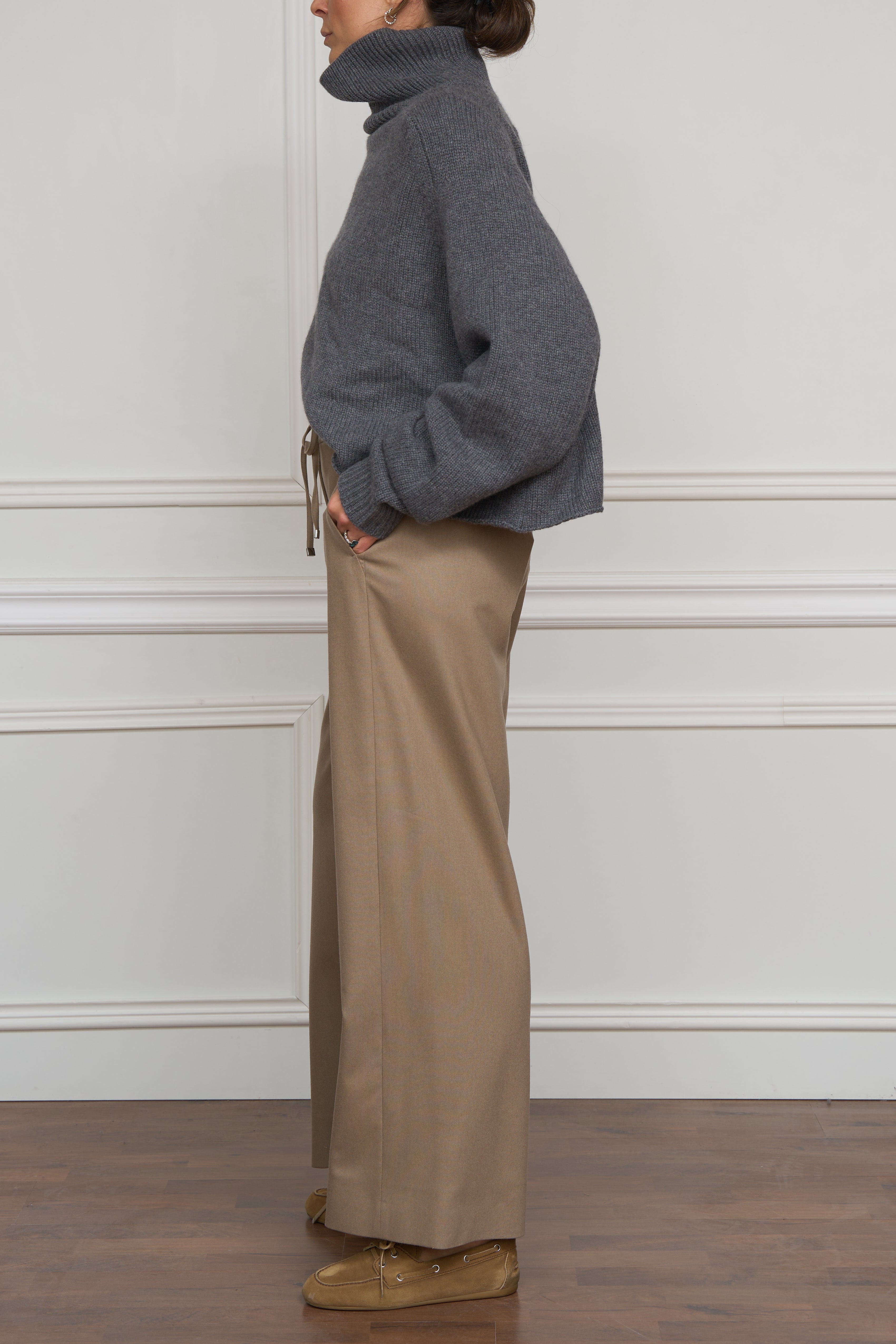 Hose 'Floria' in beige