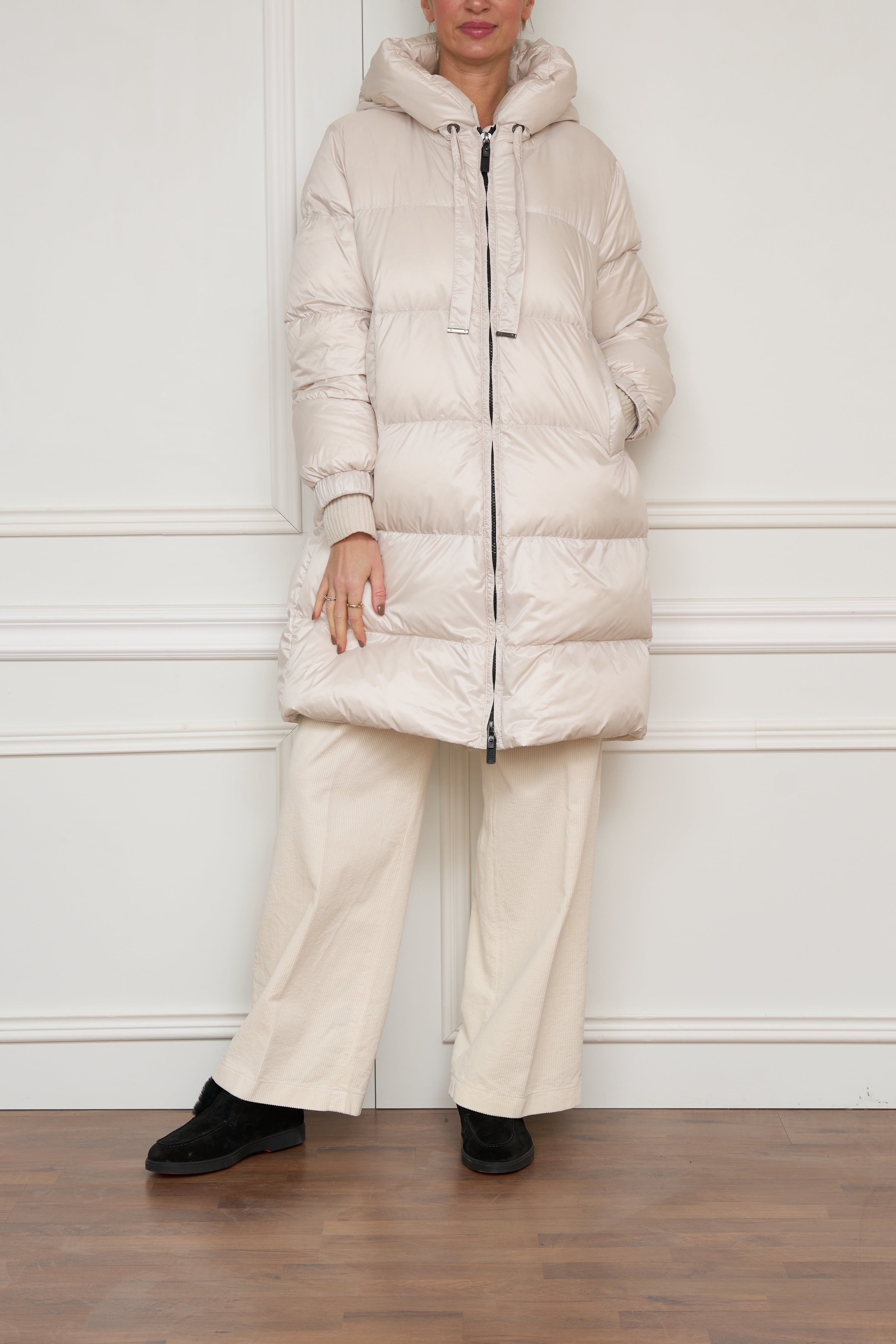 Daunenjacke 'Seig' in weiß