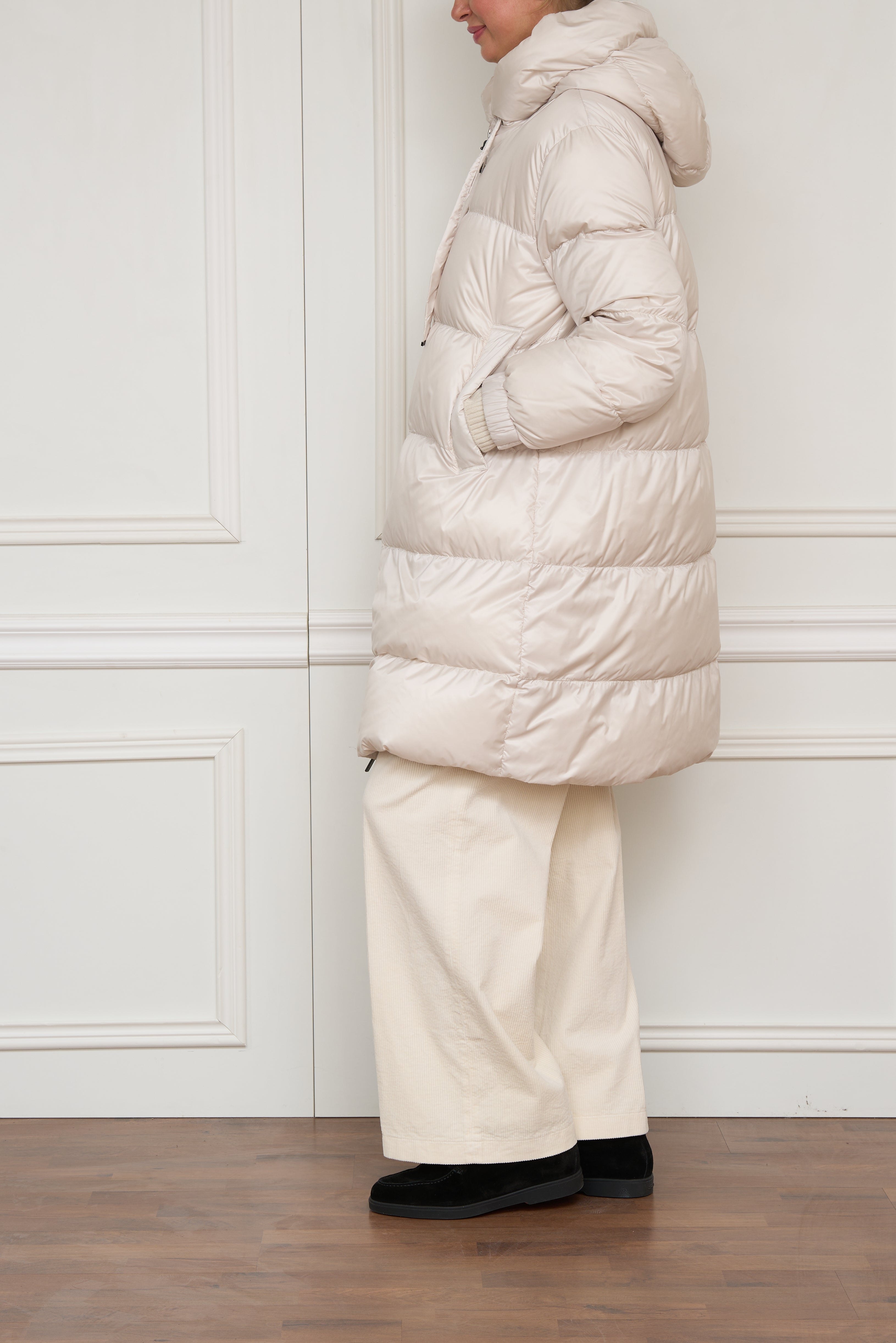 Daunenjacke 'Seig' in weiß