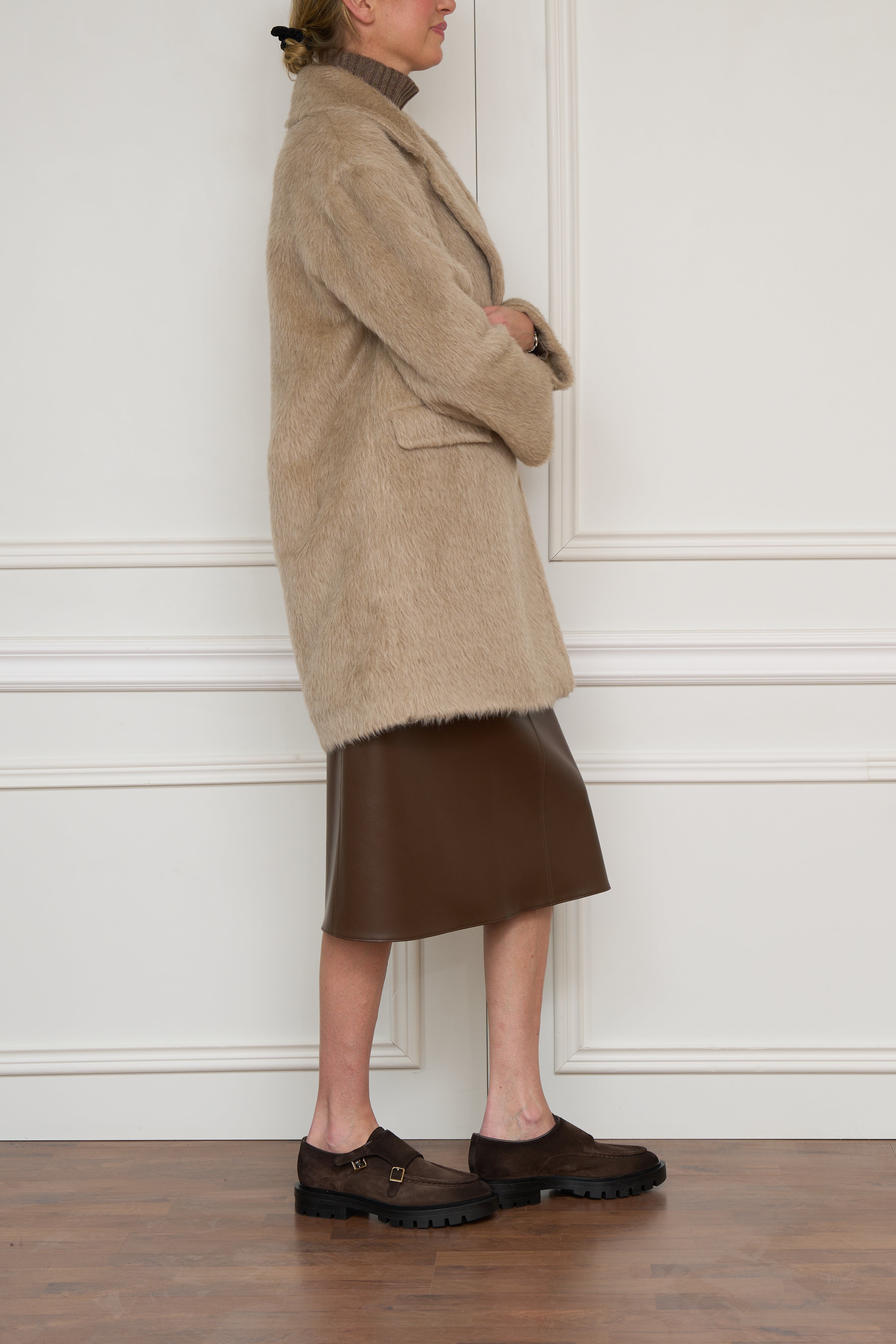 Mantel 'Astrid' in beige