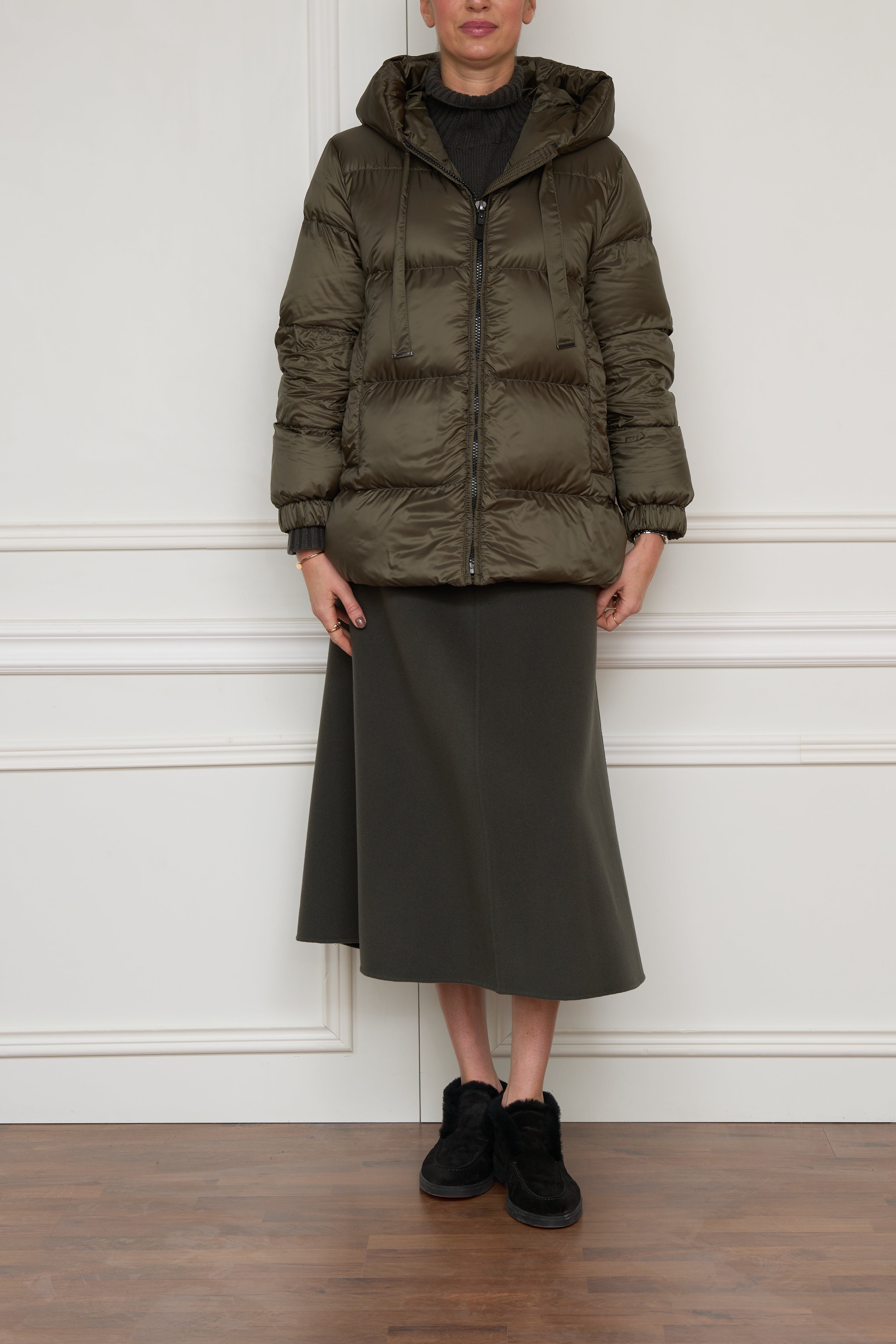 Daunenjacke 'Seia' in grün