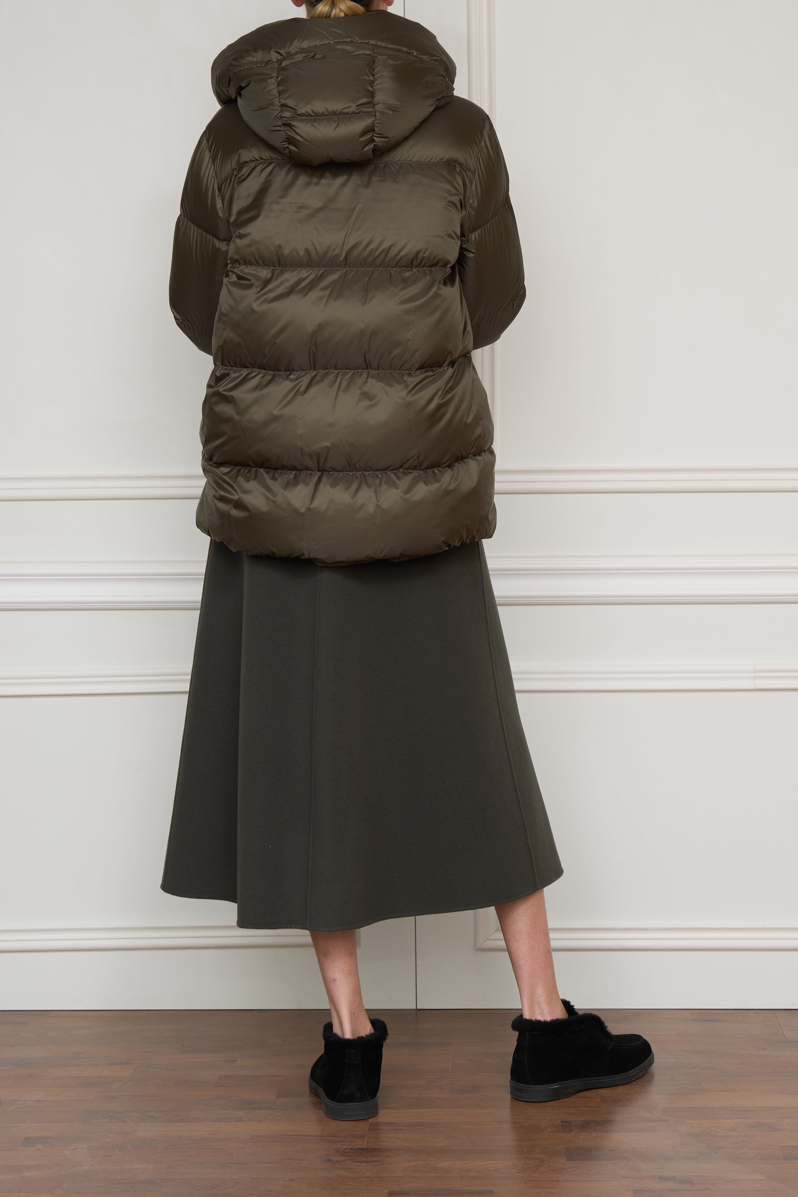 Daunenjacke 'Seia' in grün