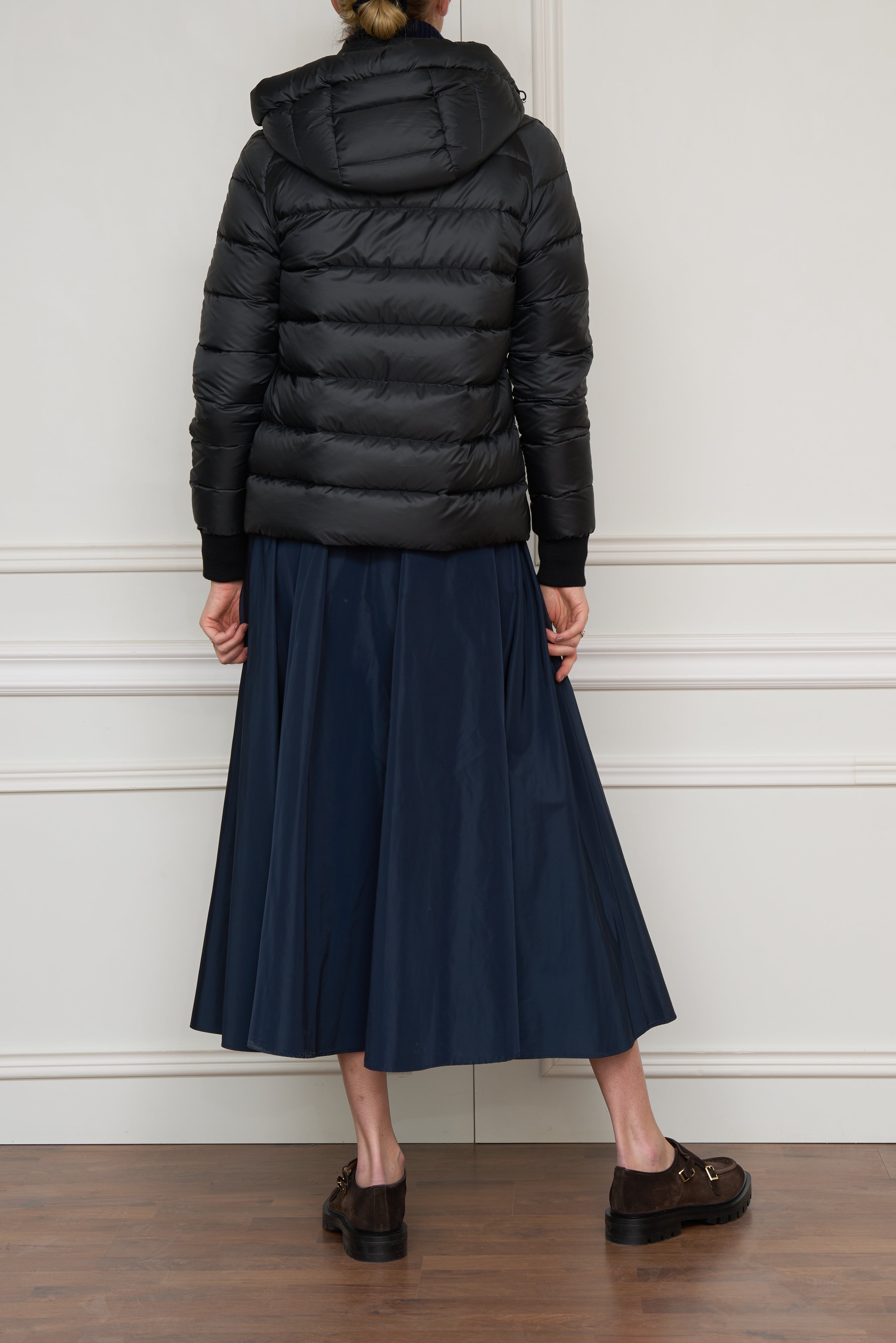 Wendejacke in braun/blau