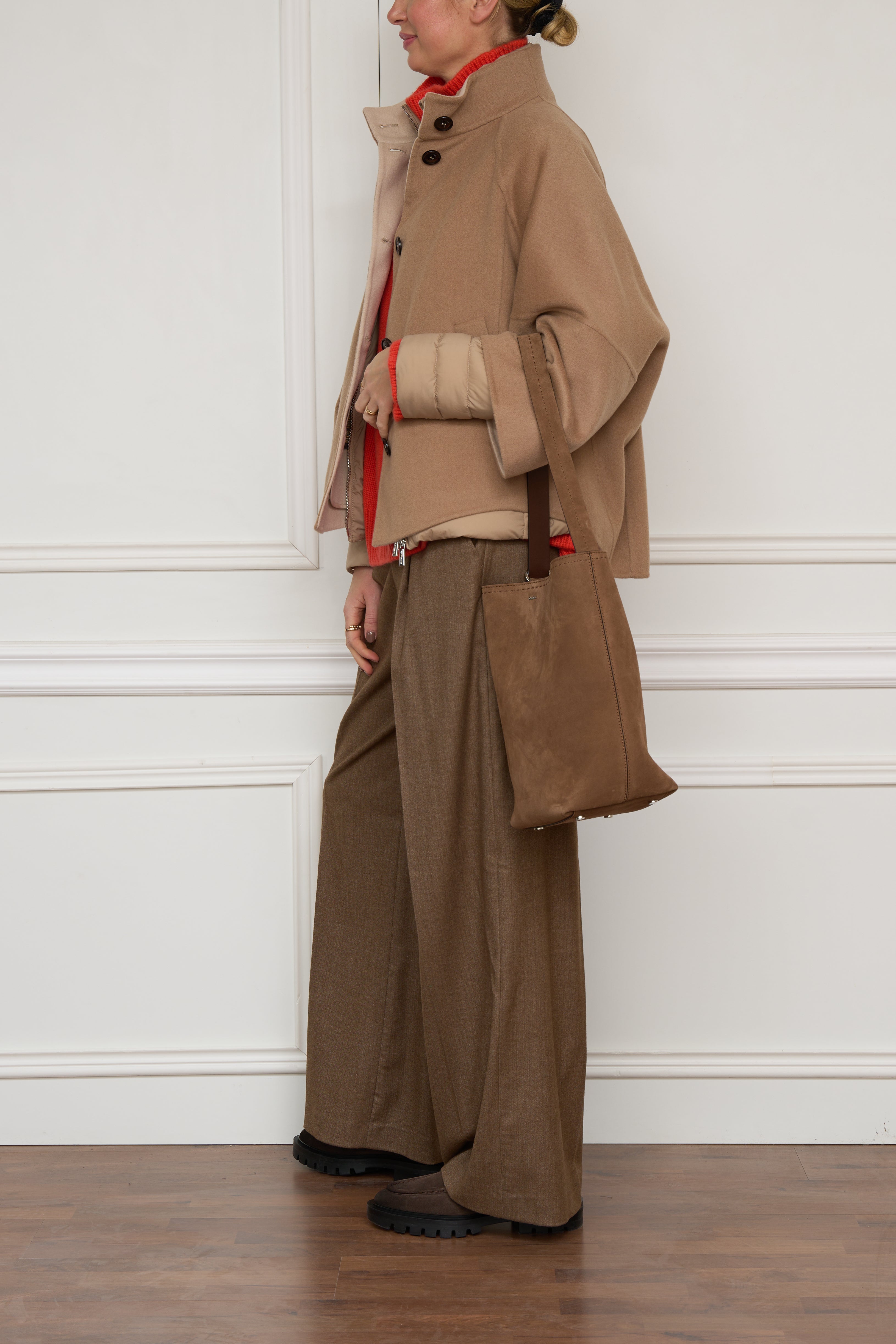 Doubleface-Jacke in camel