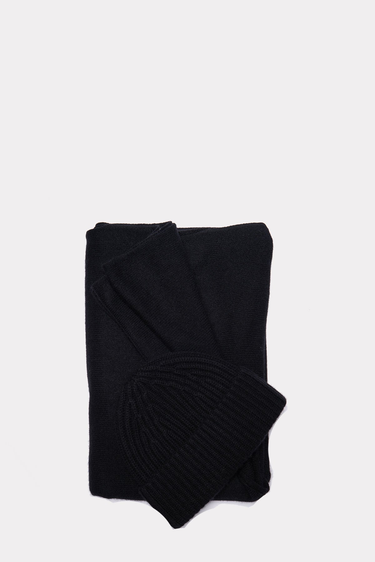 Cashmere Set in schwarz