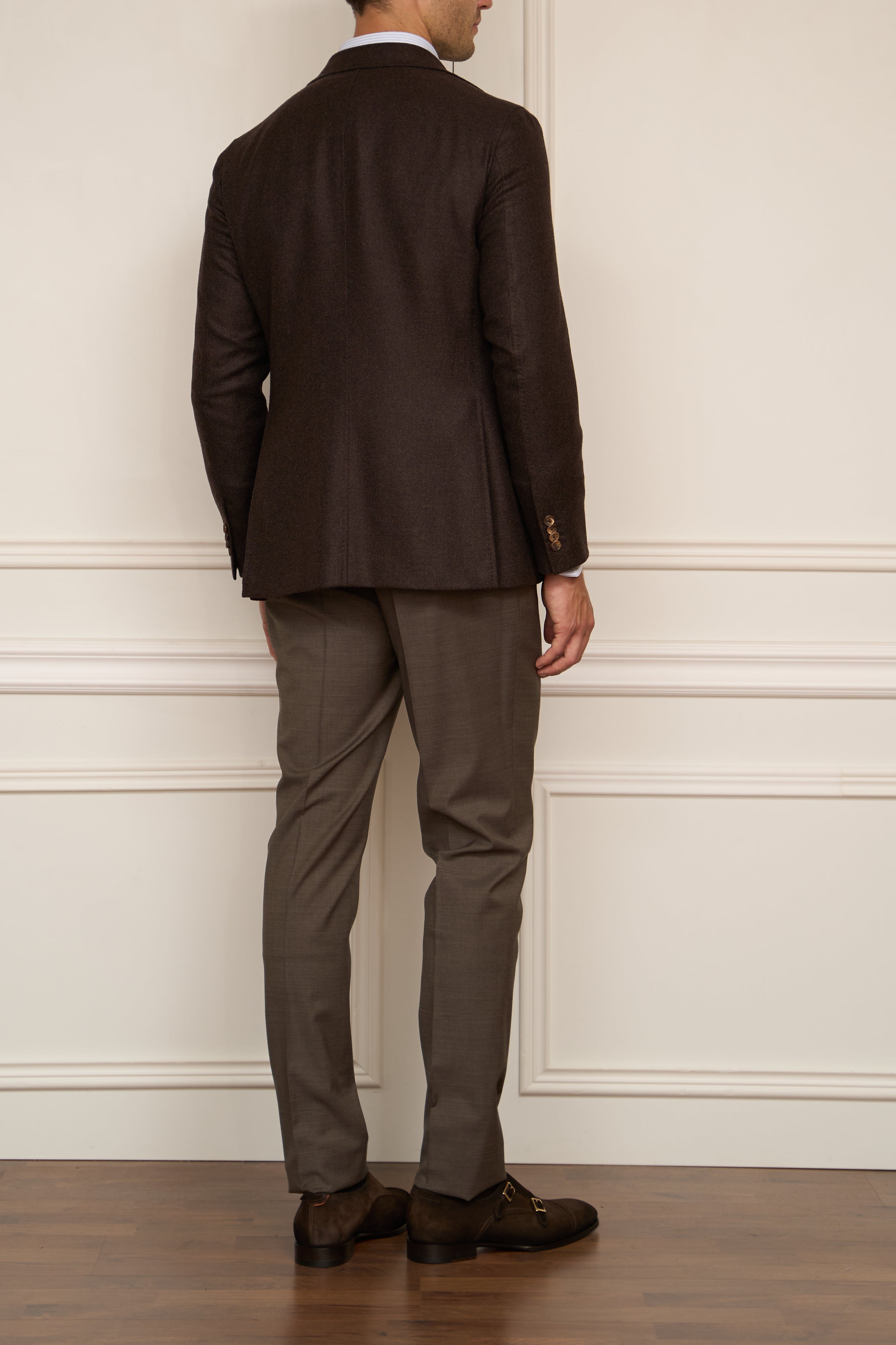 Kaschmir Sakko in braun