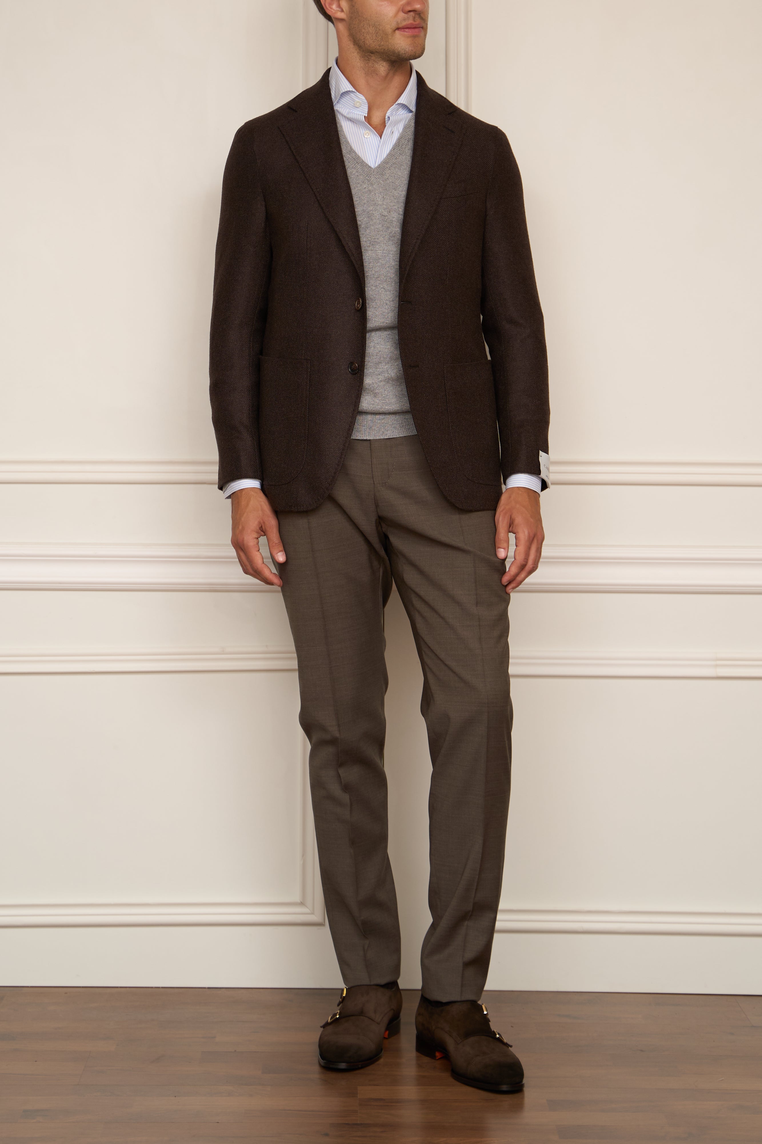 Kaschmir Sakko in braun