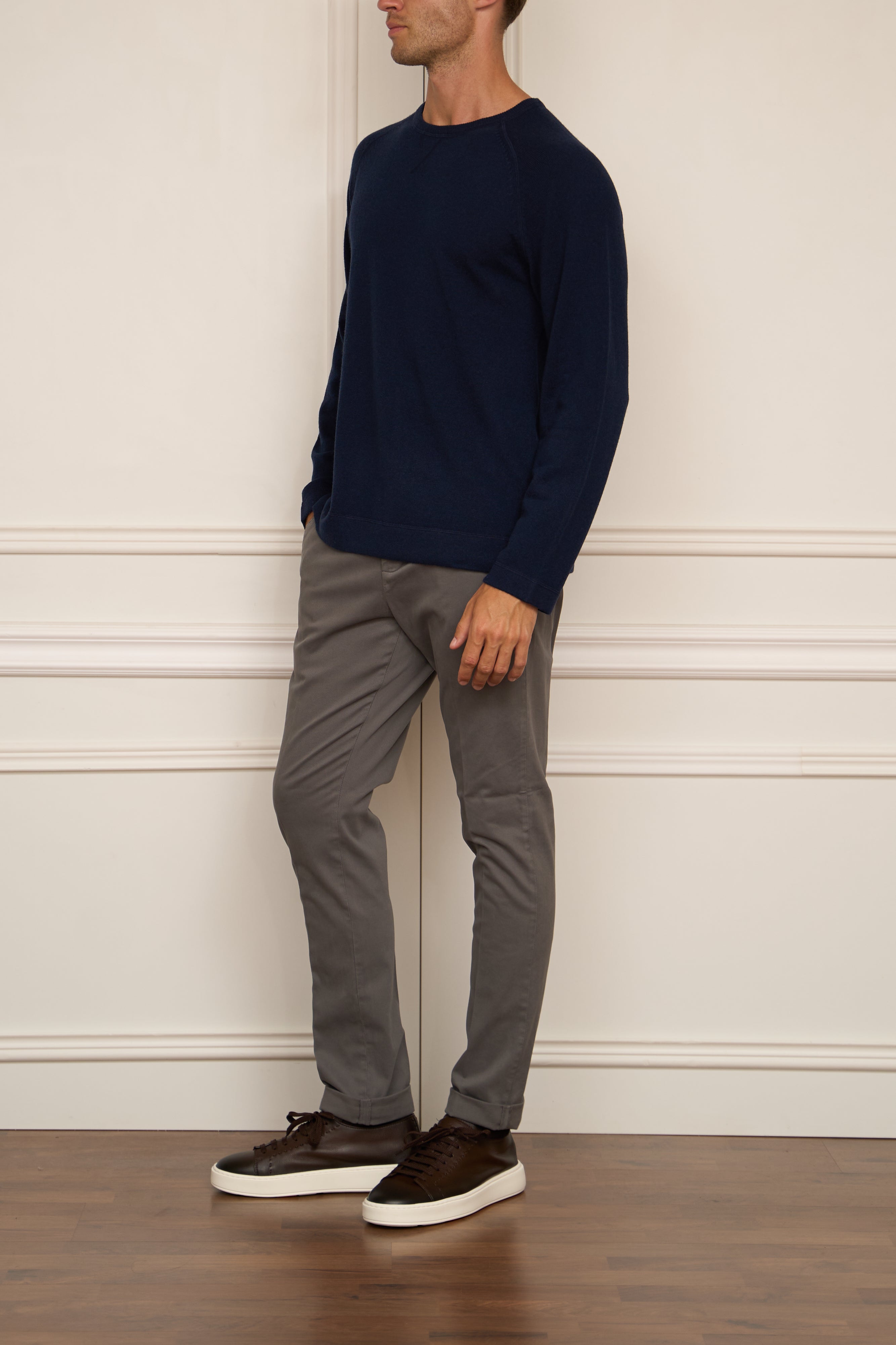 Kaschmir Pullover in navy