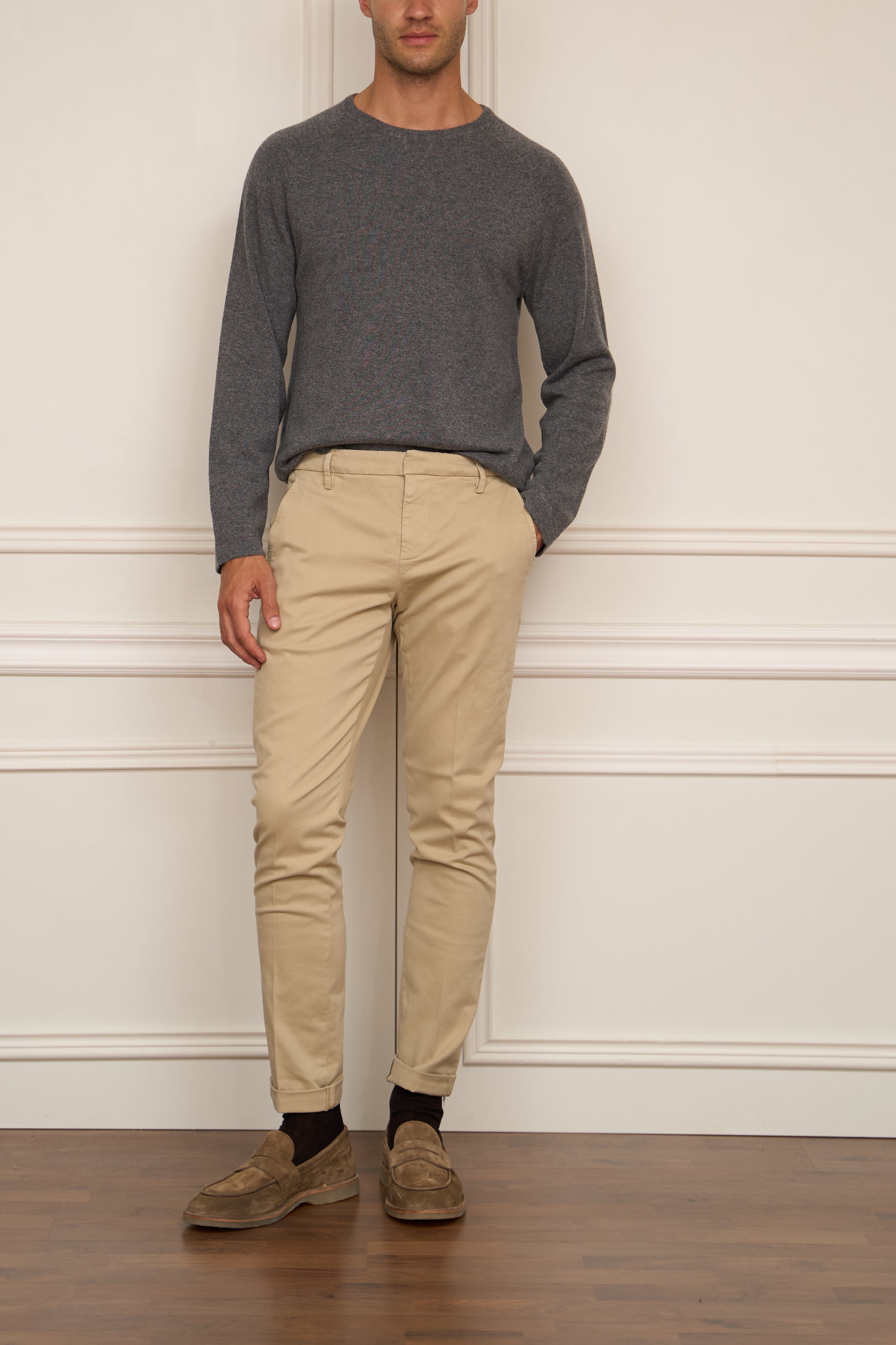 Chino in beige