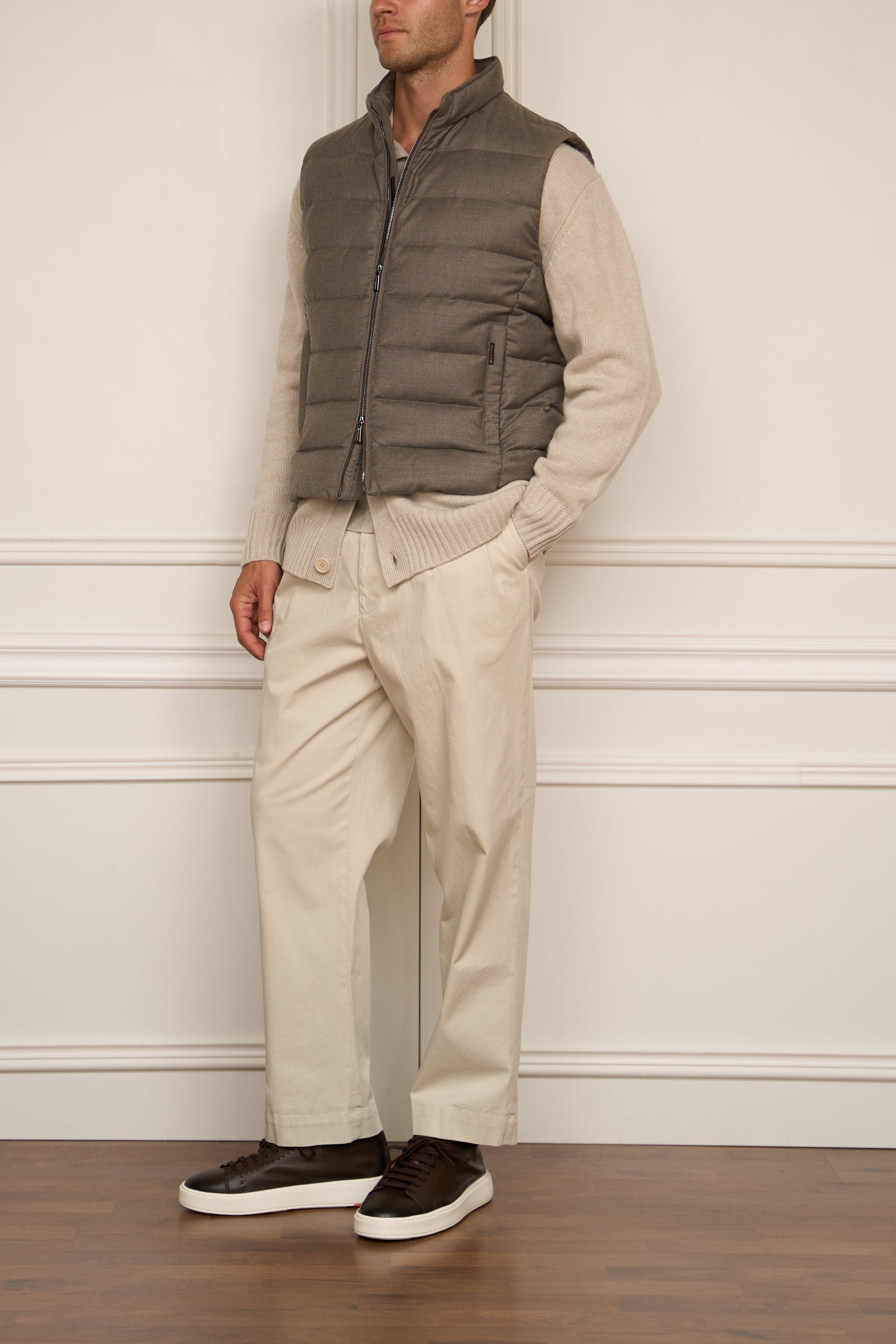 Jacket in light grey