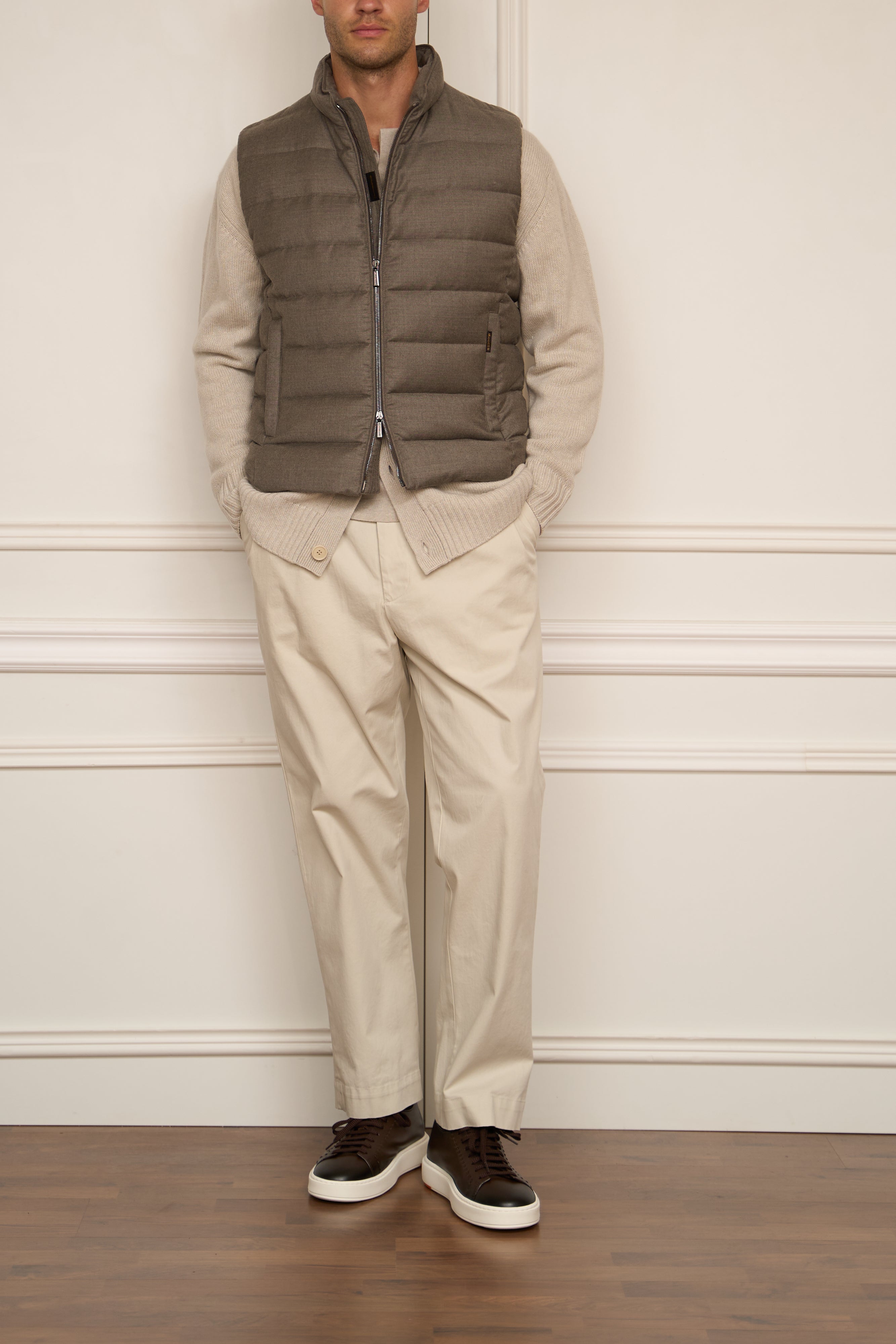 Jacket in light grey