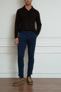 navy chinos