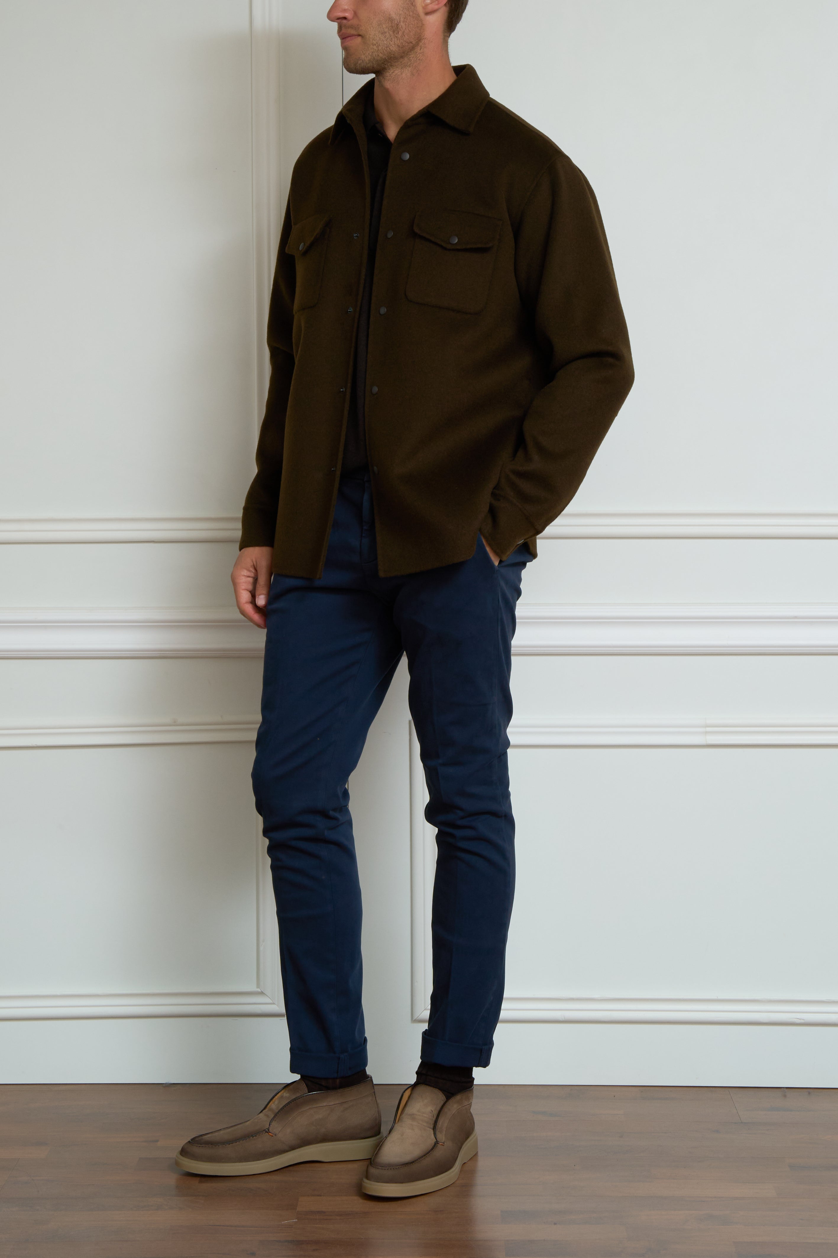 Jacke in braun