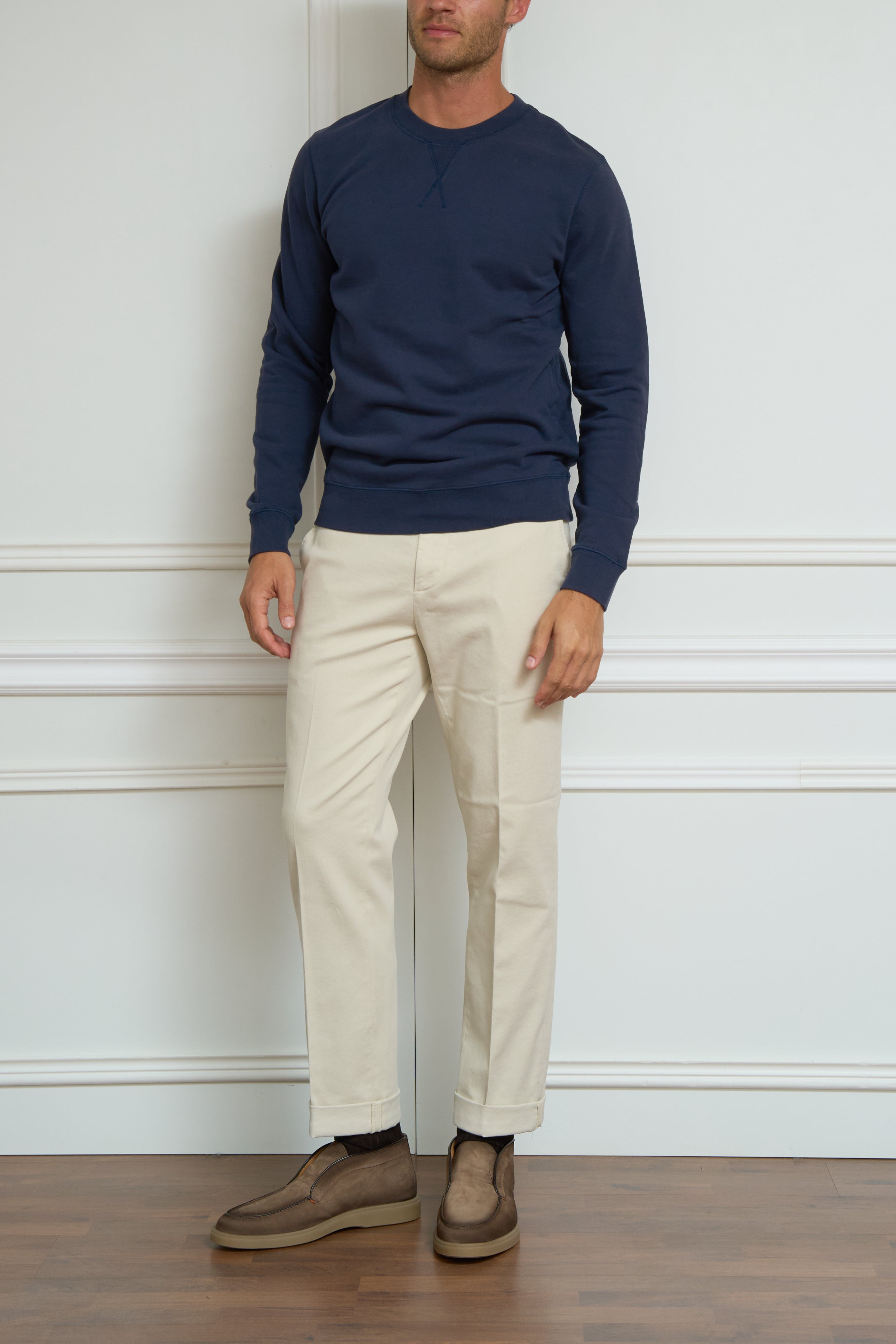 Sweatshirt in marine