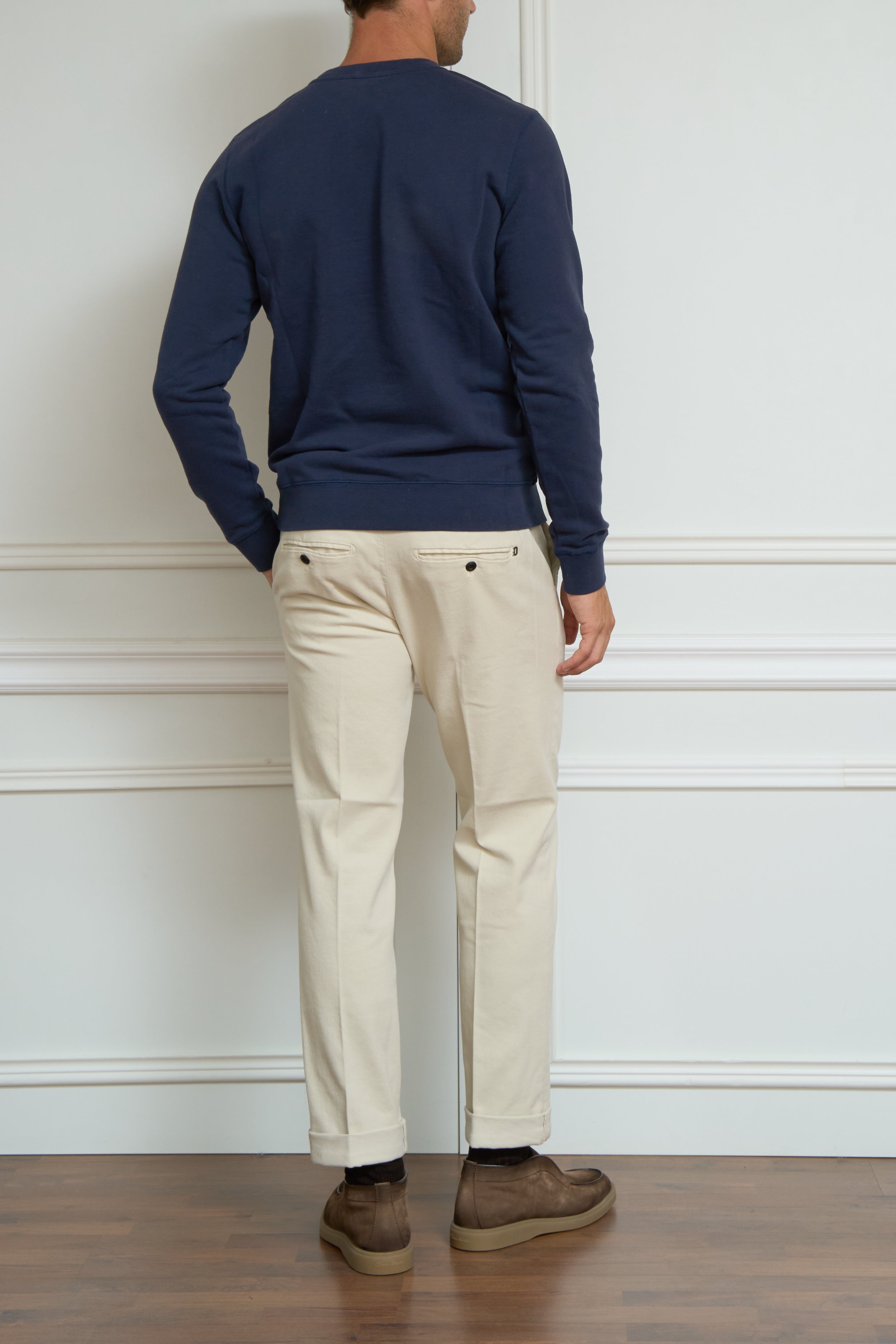 Sweatshirt in marine