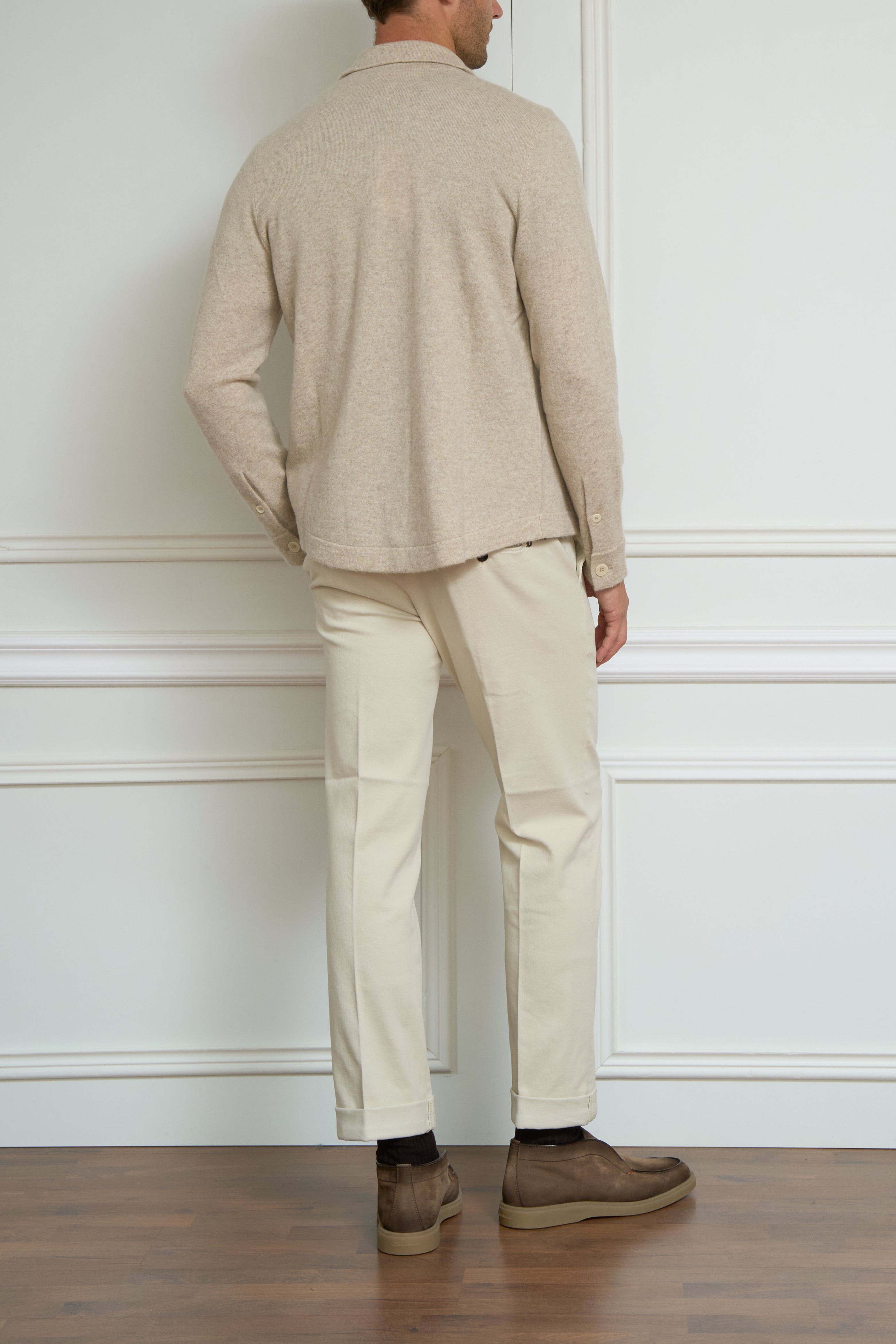 Overshirt in beige