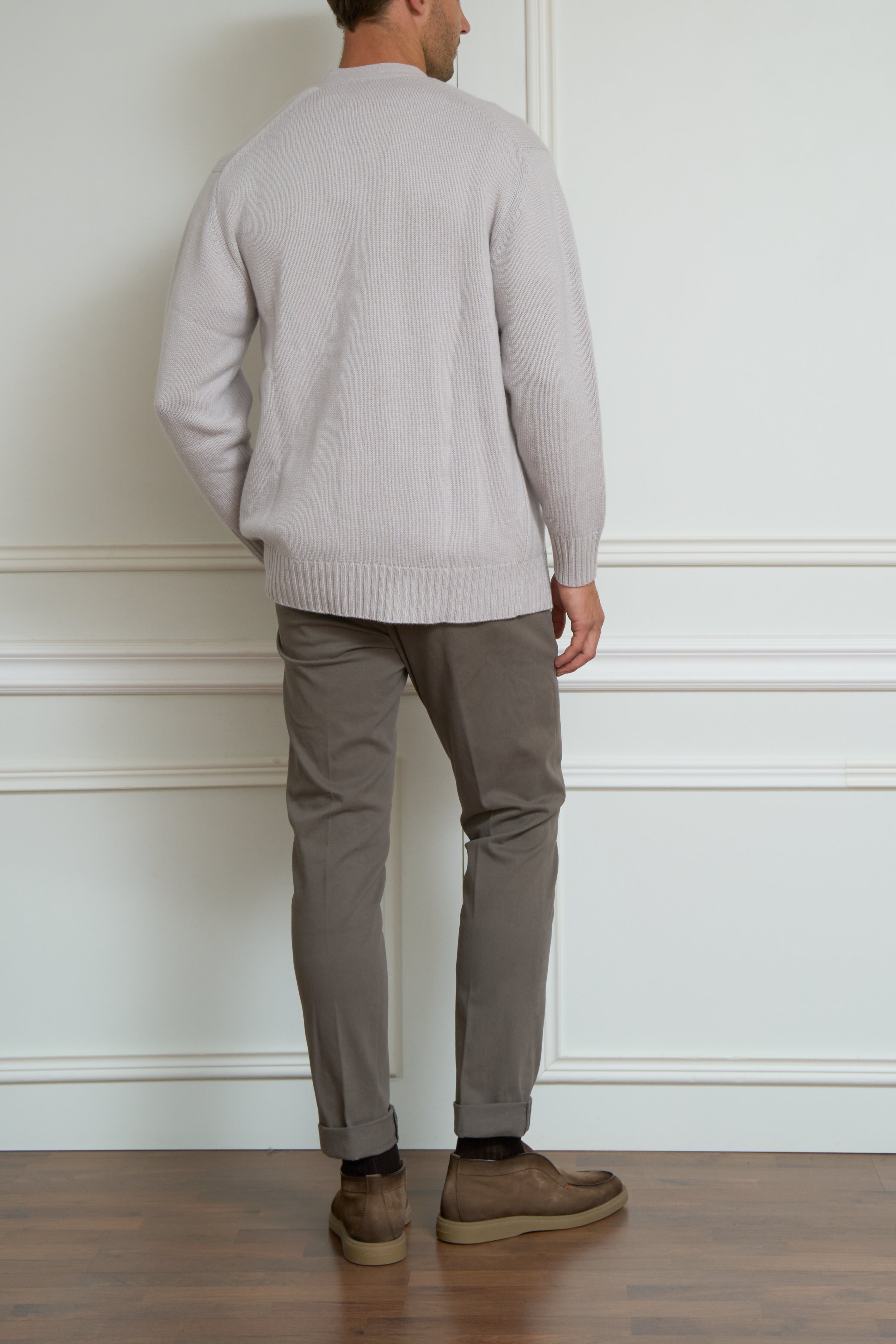 Cardigan in lilac