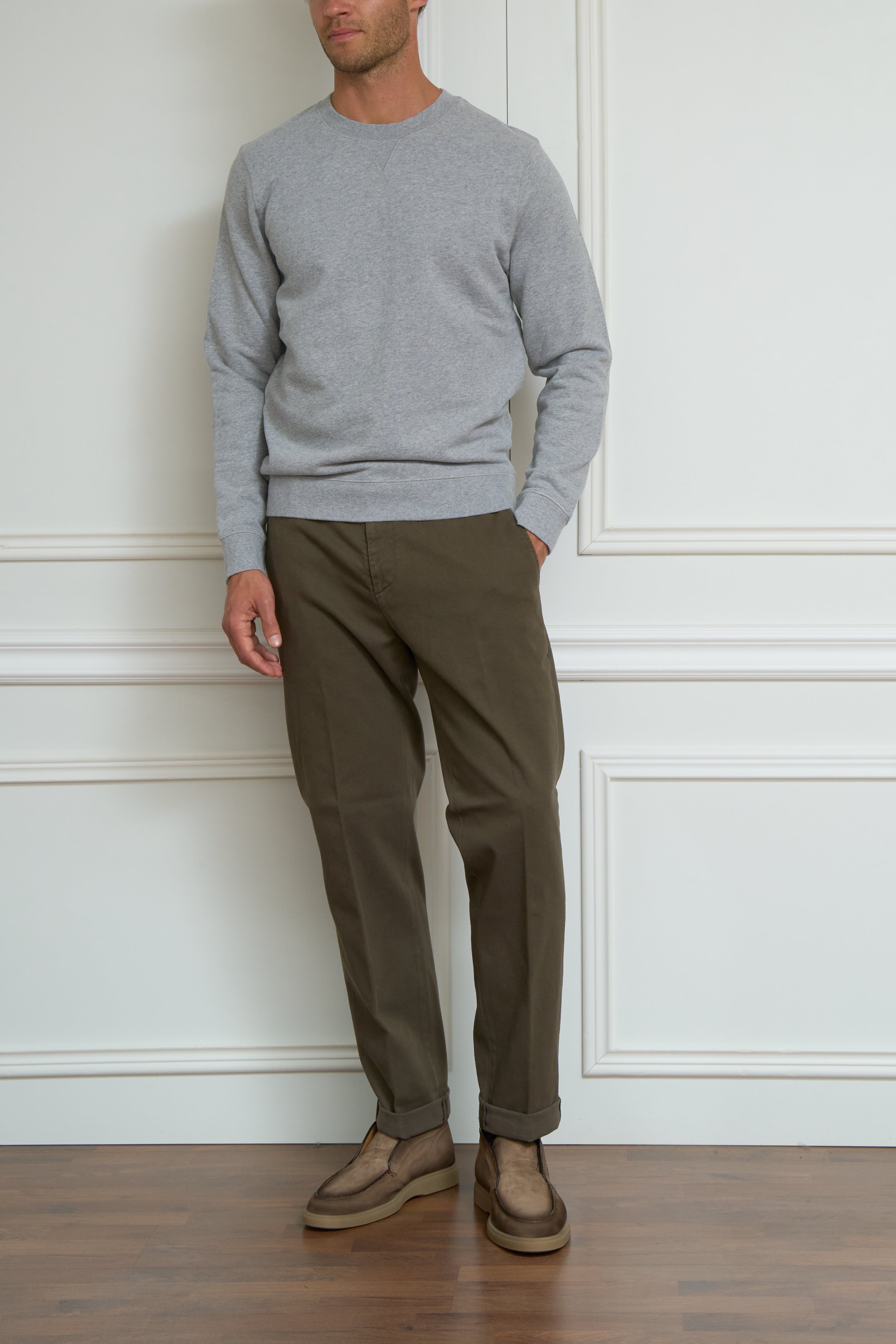 Sweatshirt in grau