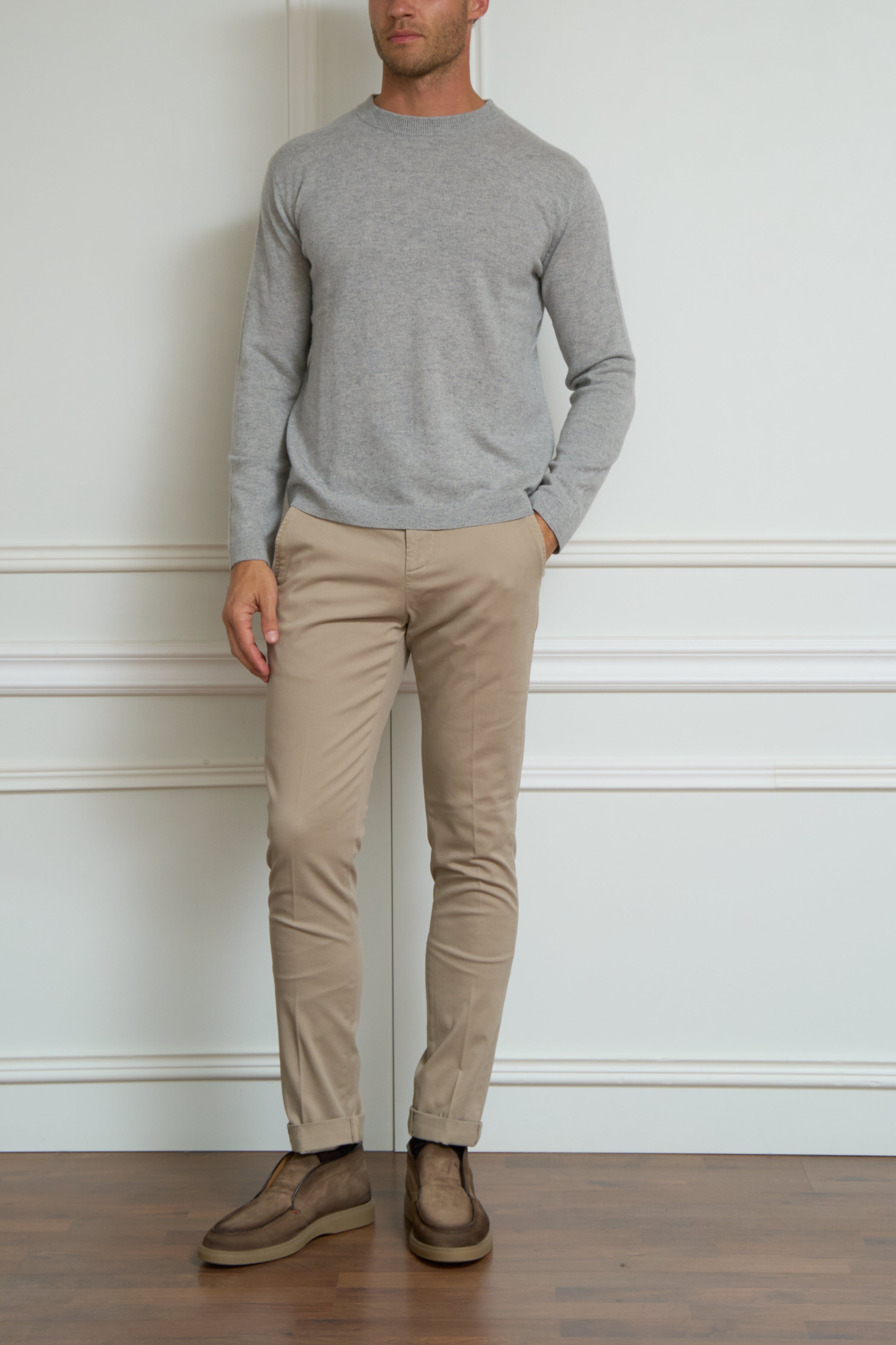 Light grey sweater