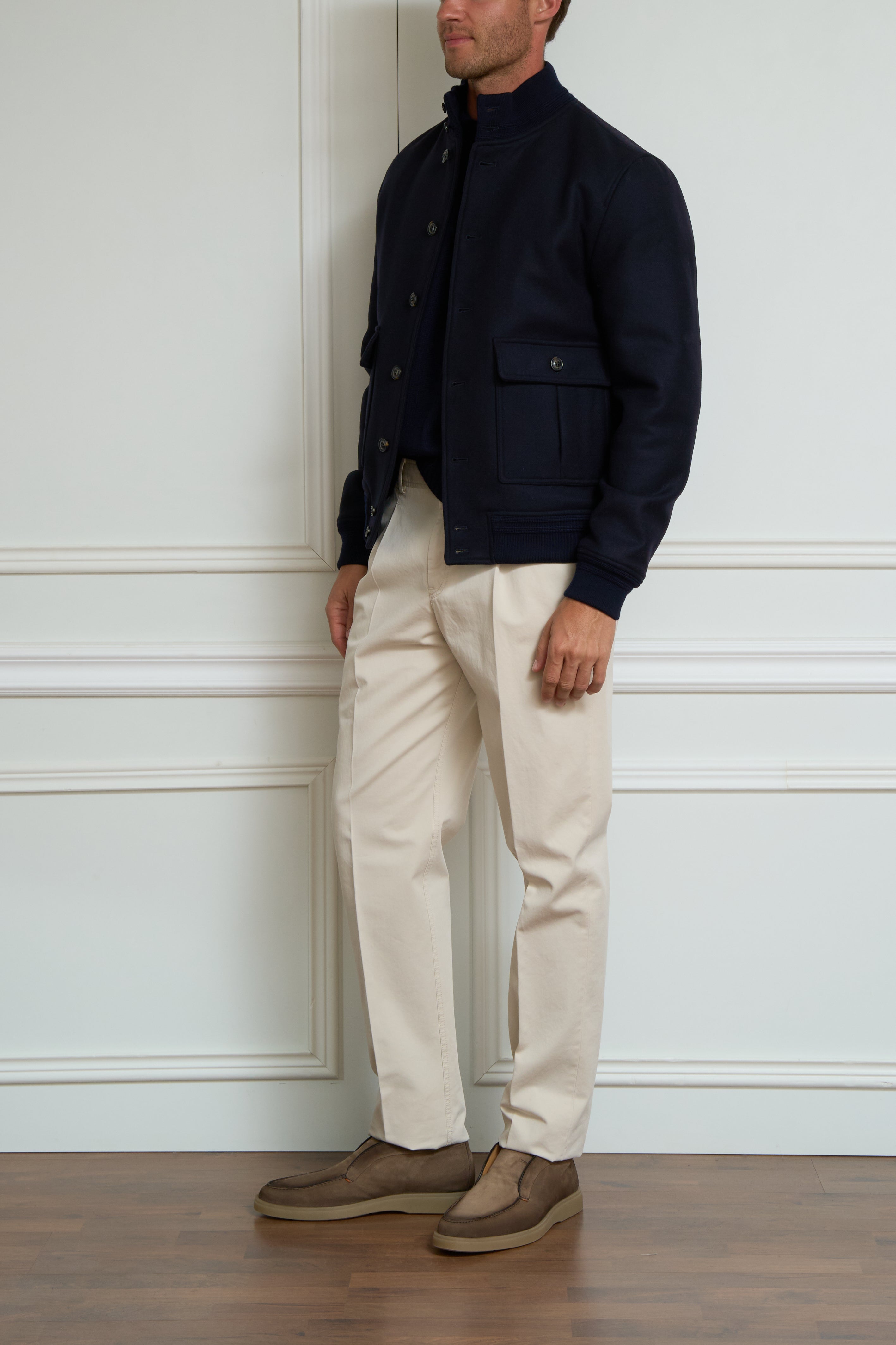Jacke in marine