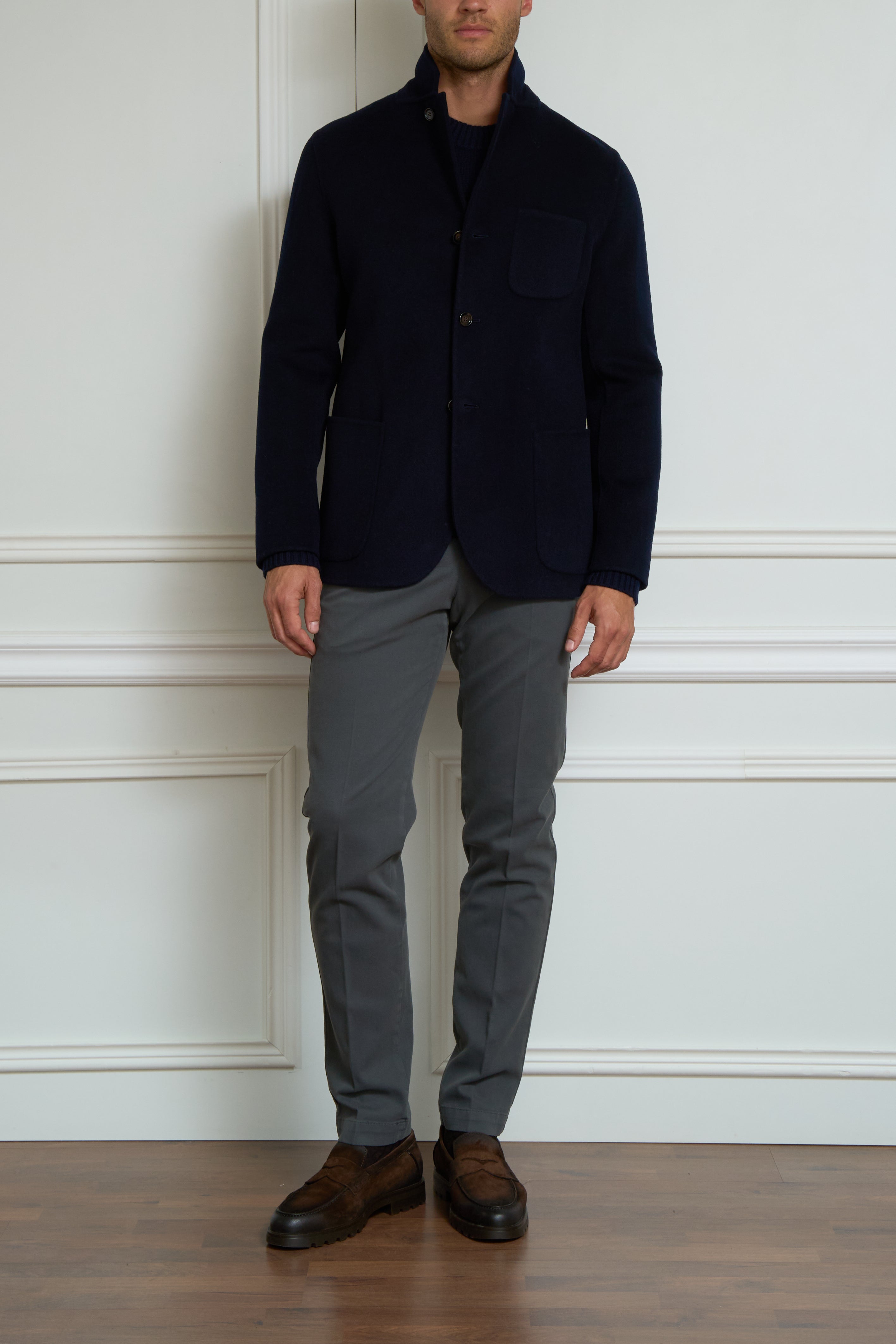 Dark blue jacket