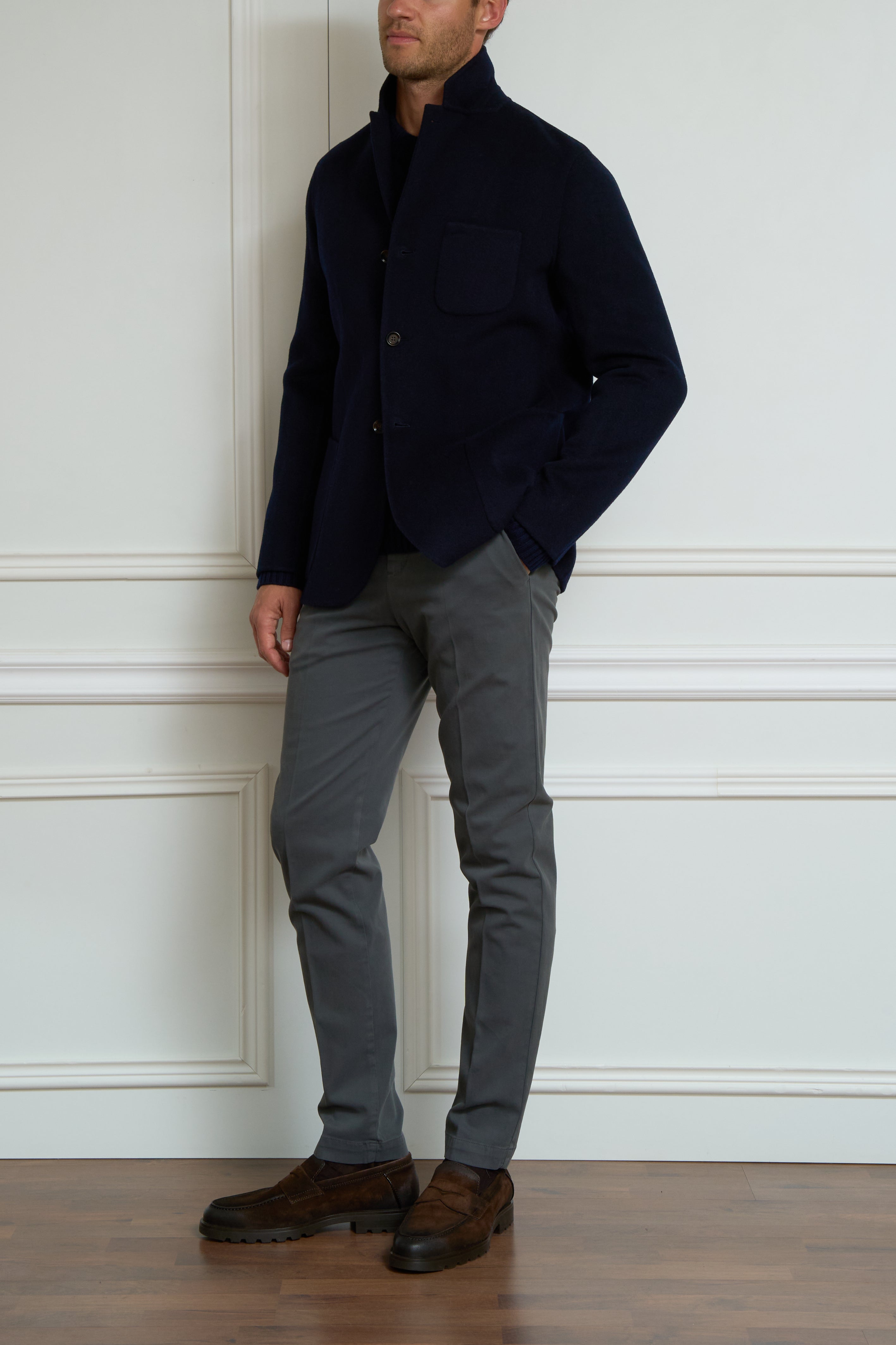 Dark blue jacket