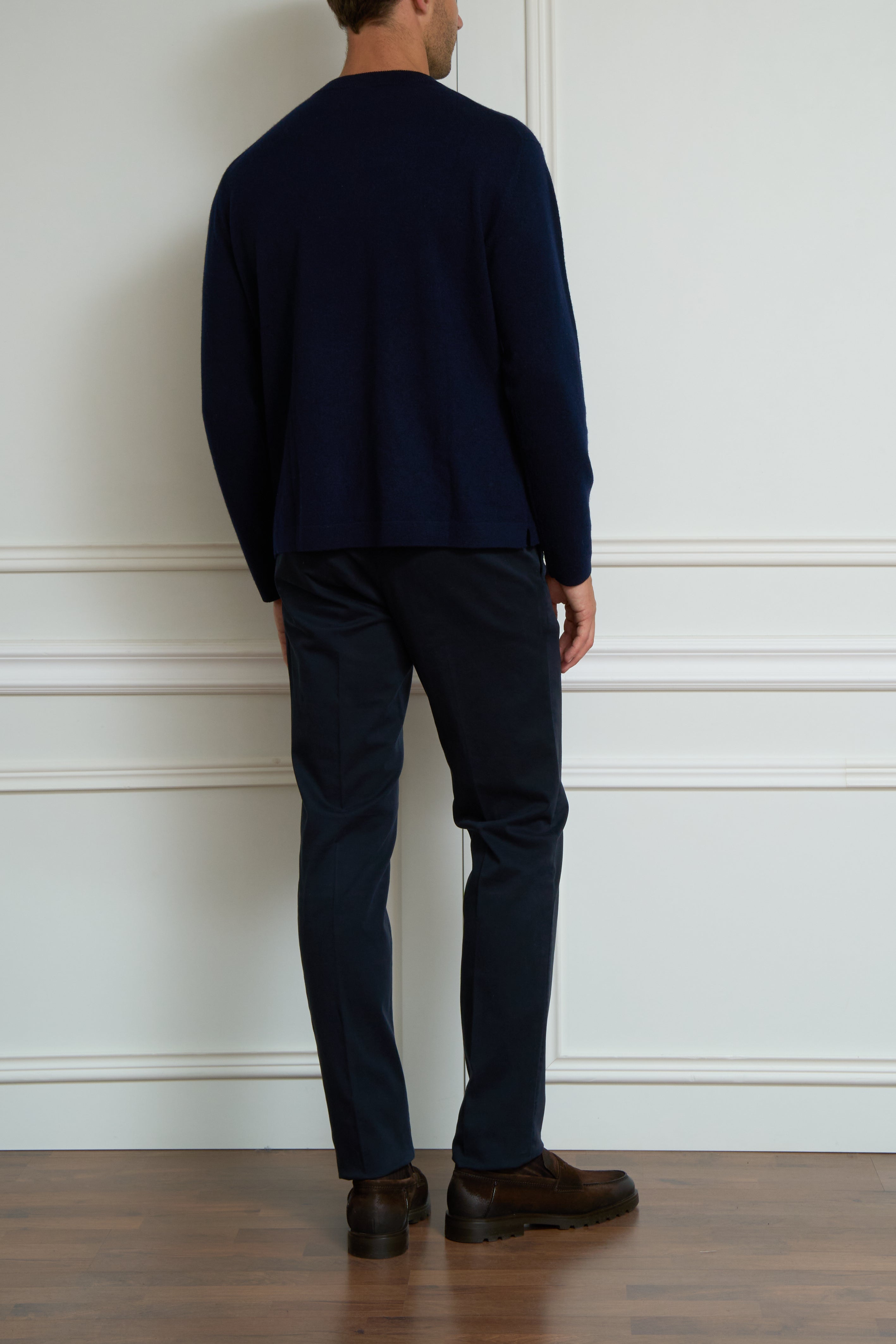 Leichter Pullover in marine