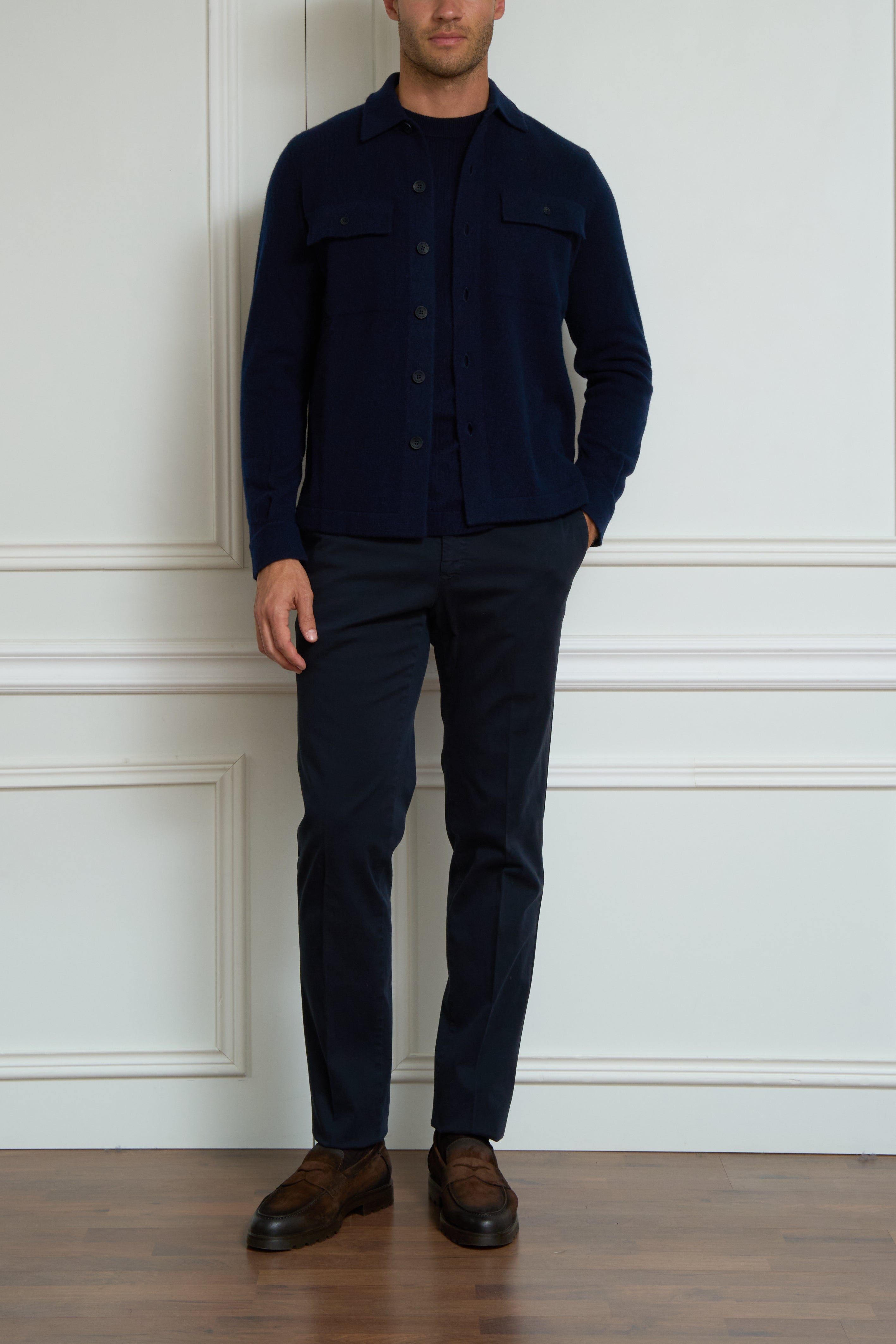 Overshirt in marine