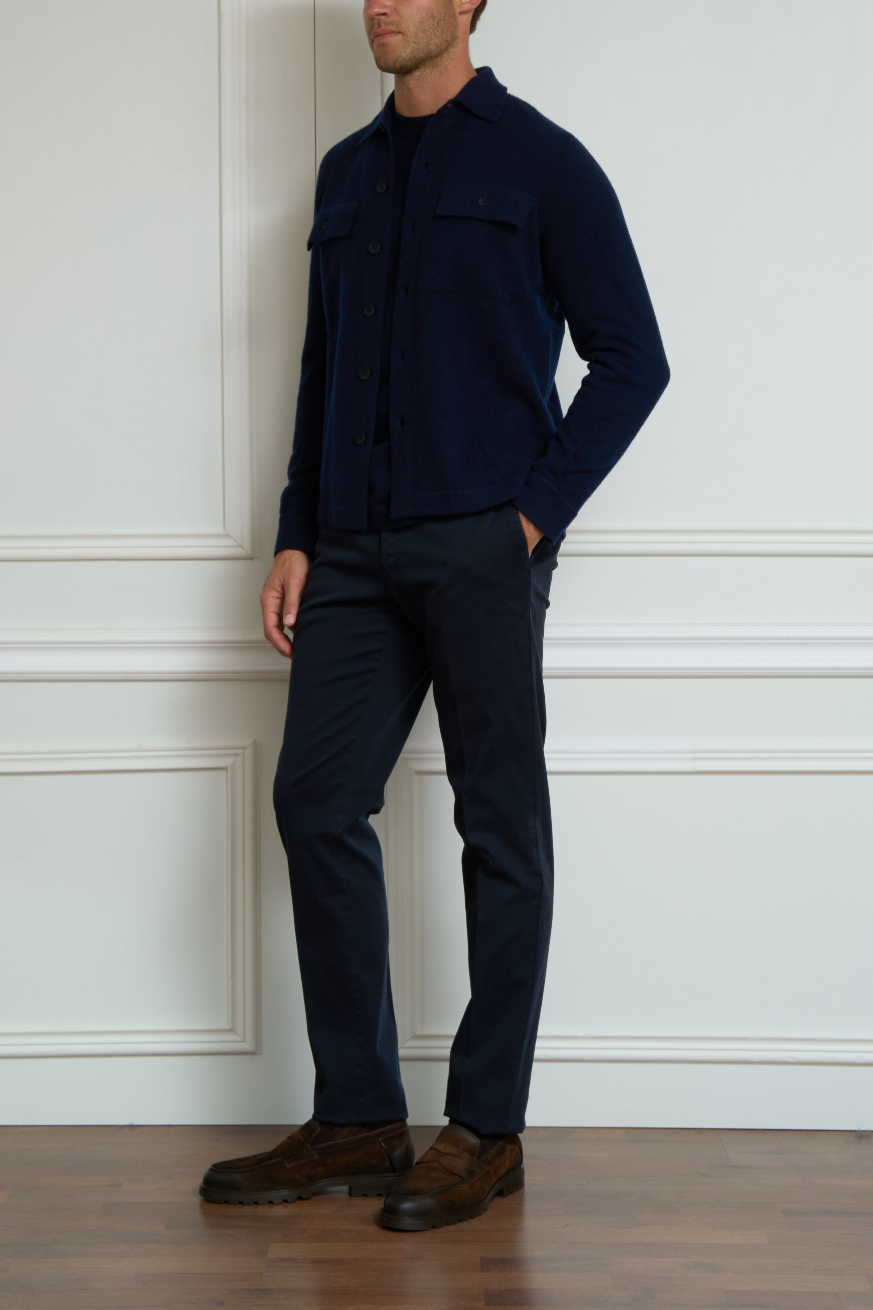 Overshirt in marine