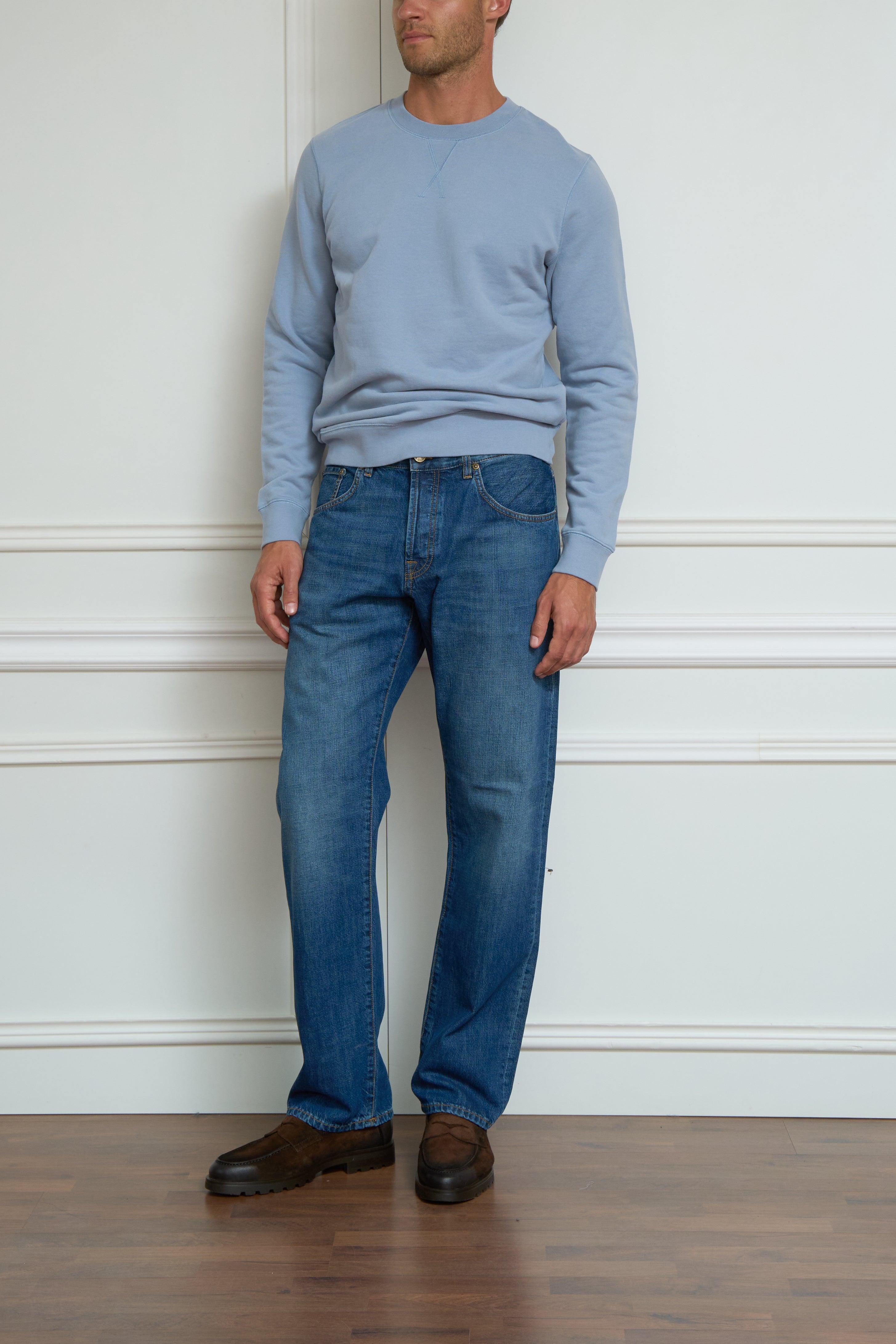 Jeans in mittelblau