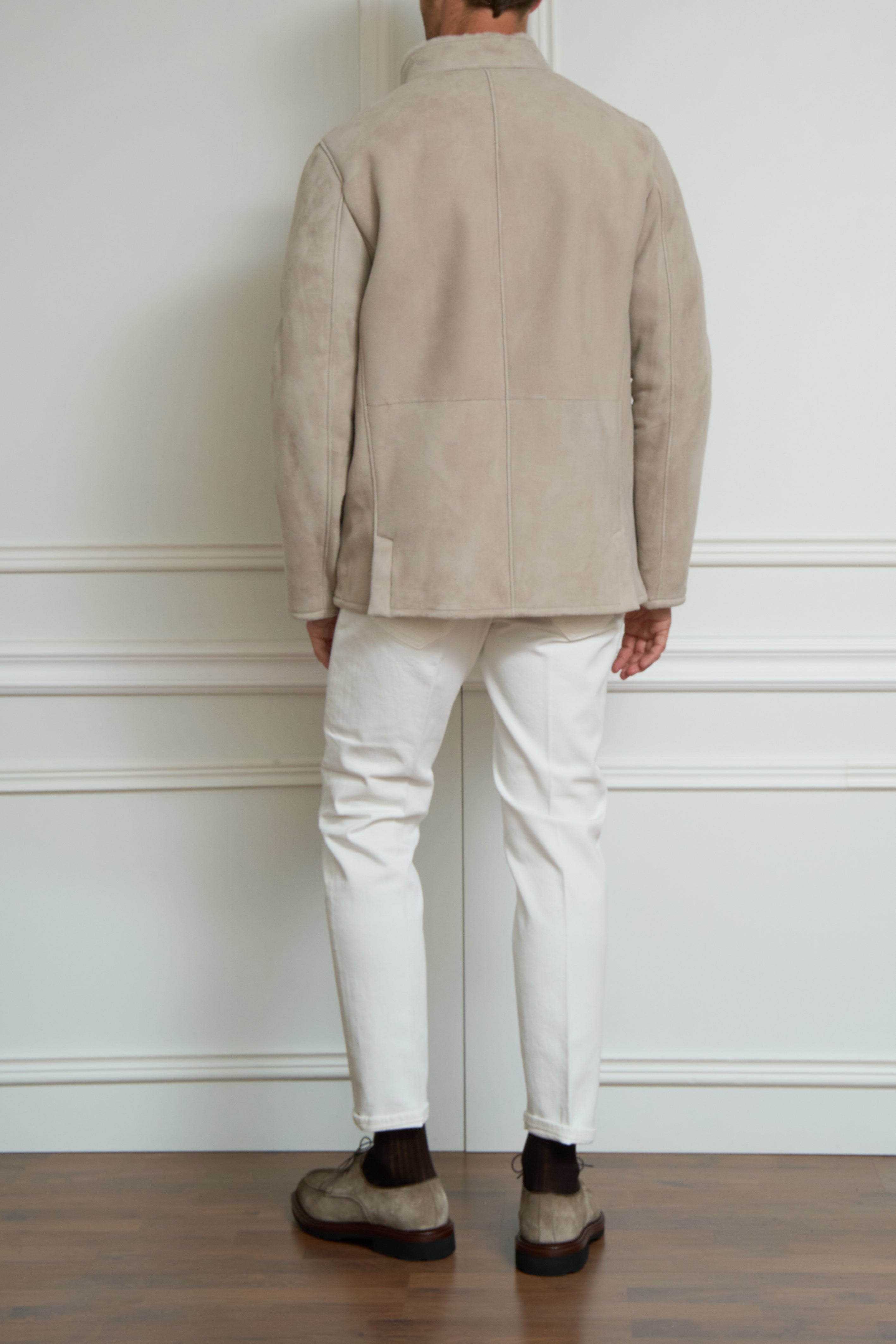 Jacke in beige