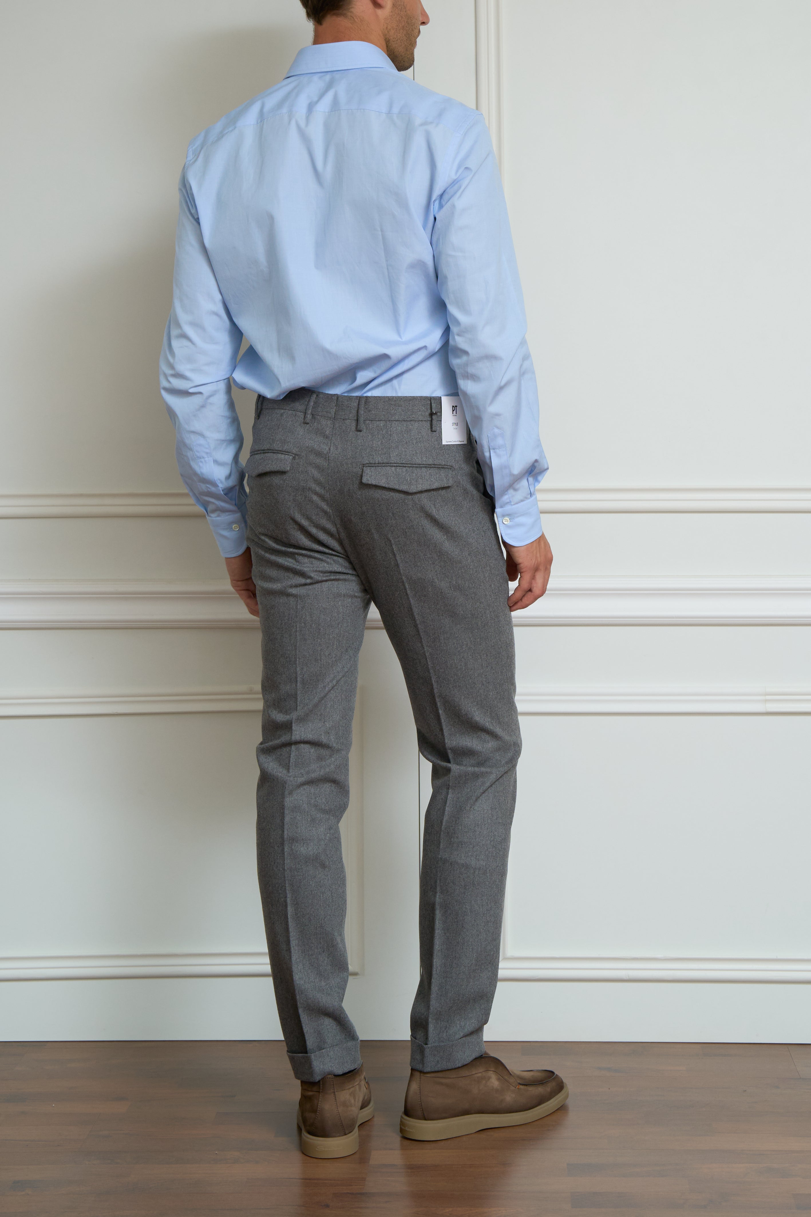 Trousers in grey