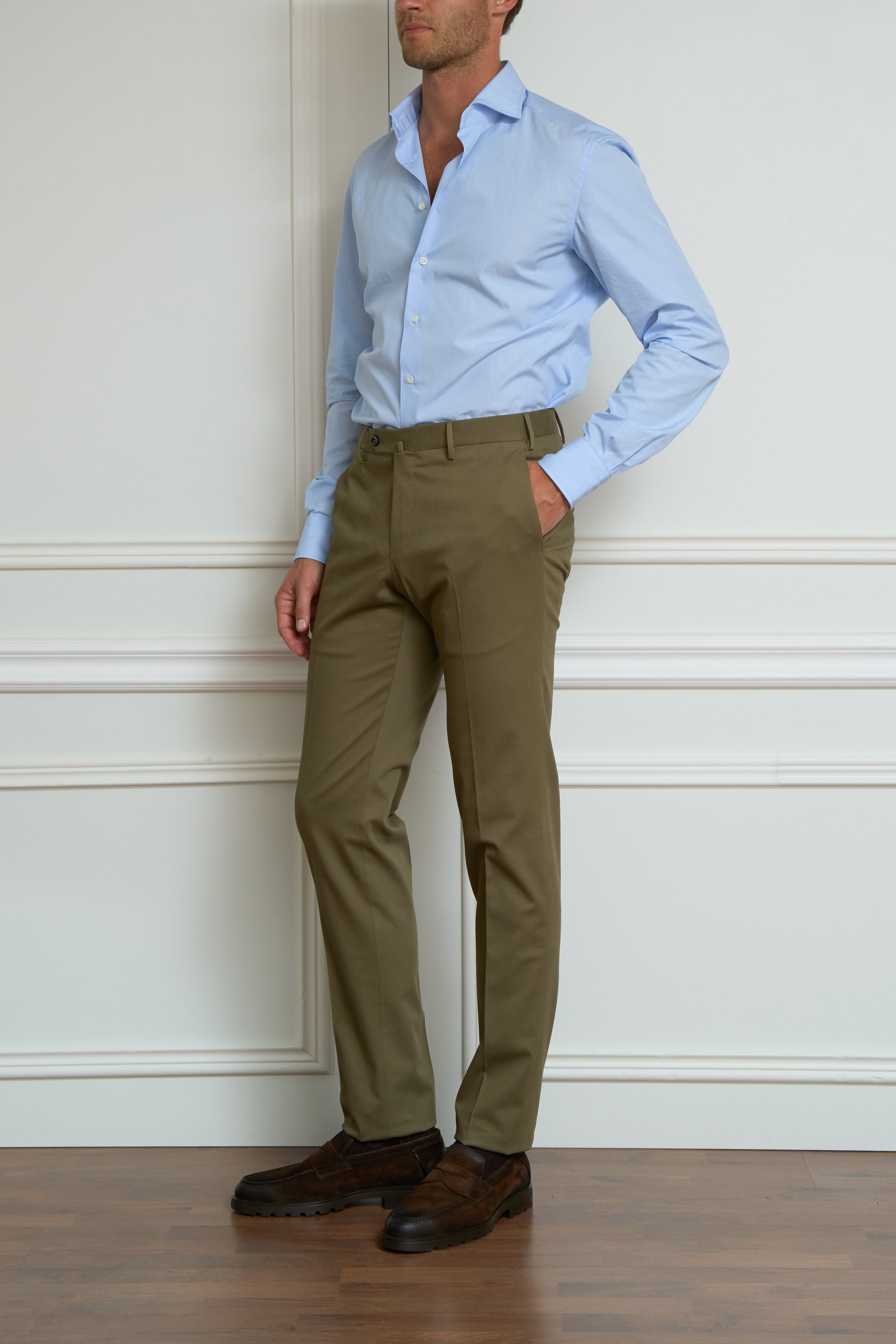 Pants in green
