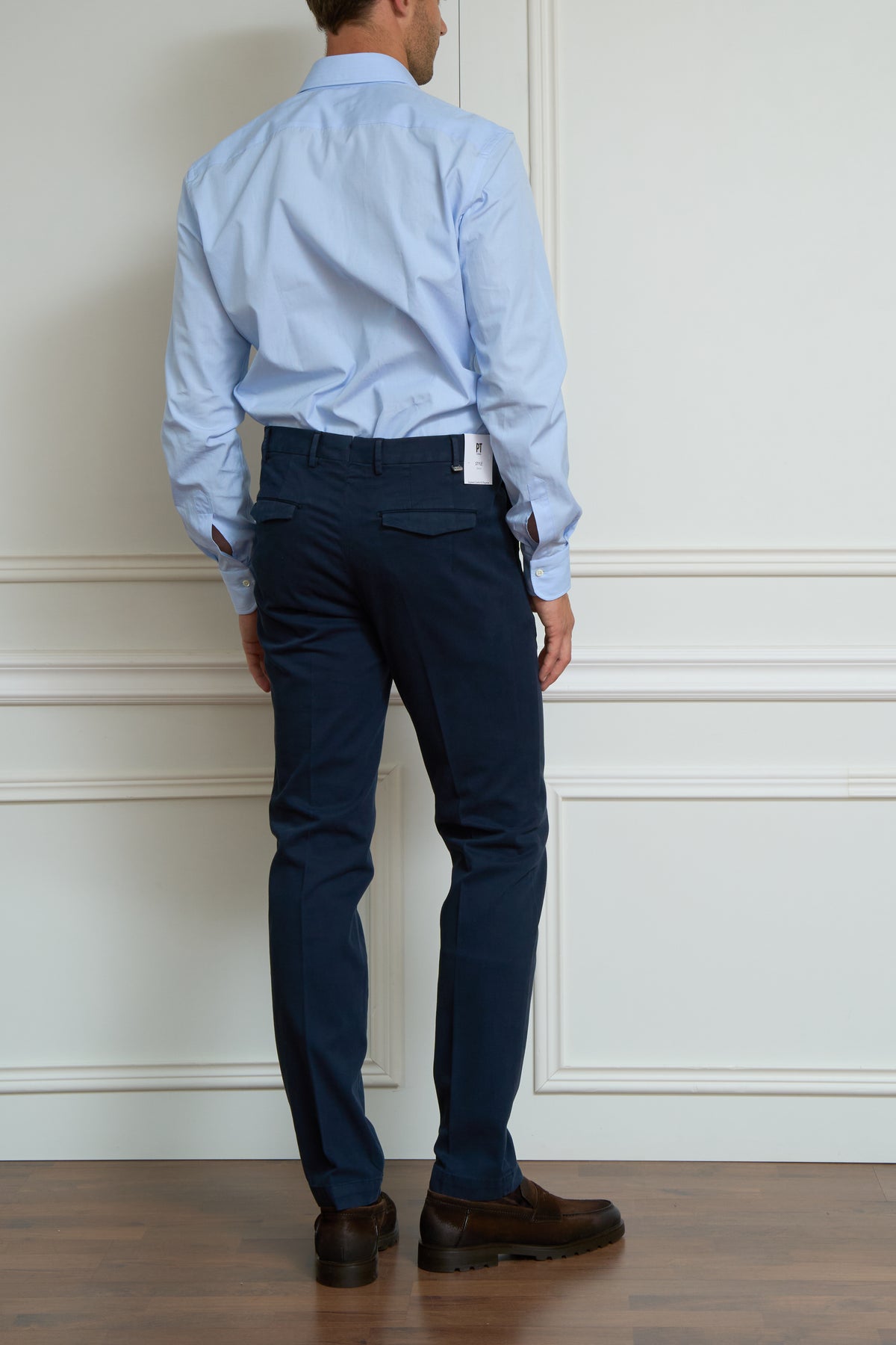 Trousers in navy