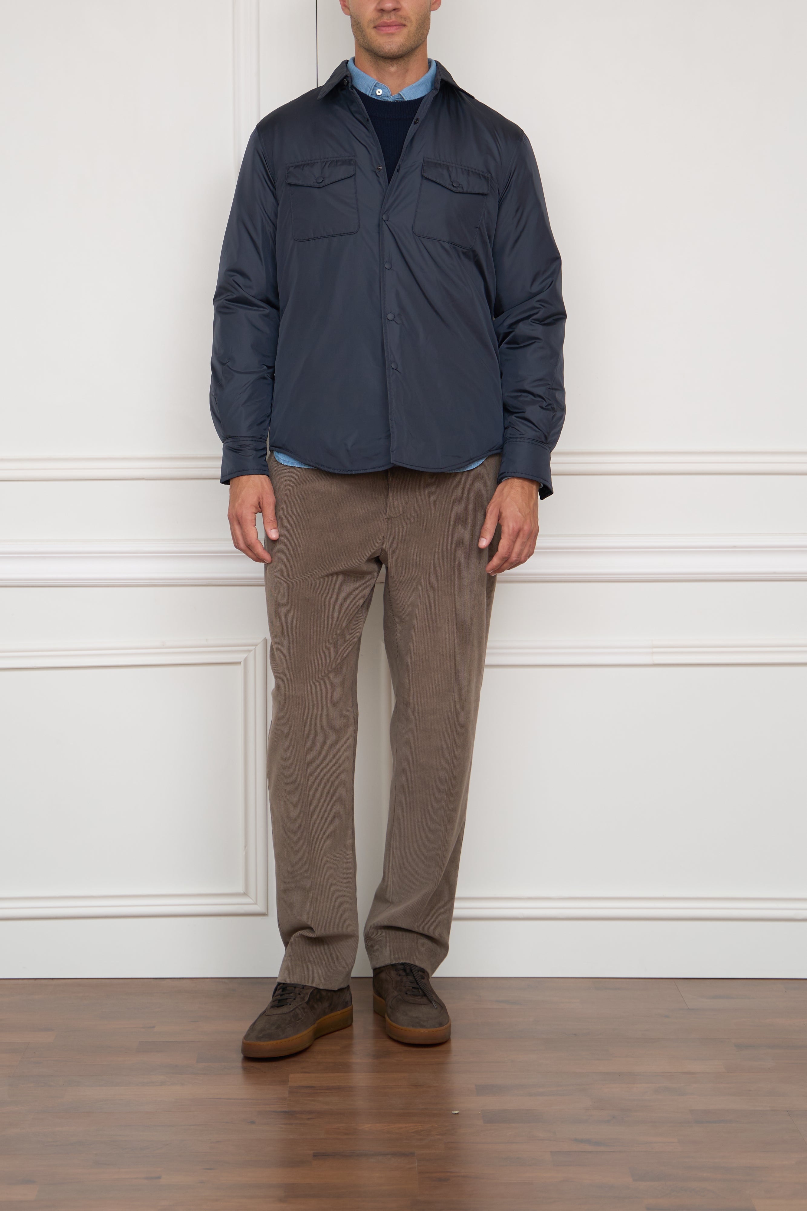 Jacket in ochre