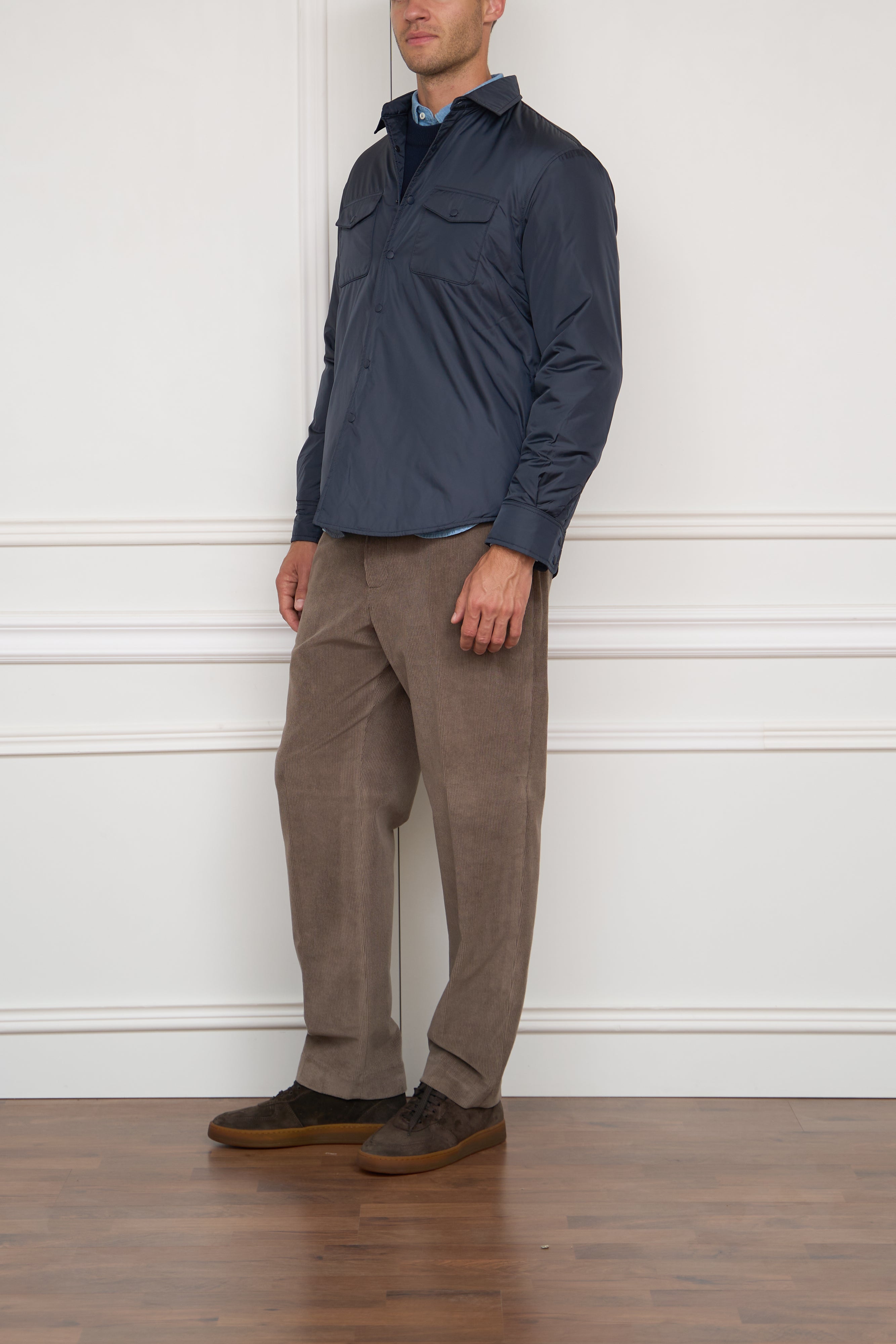 Jacket in ochre