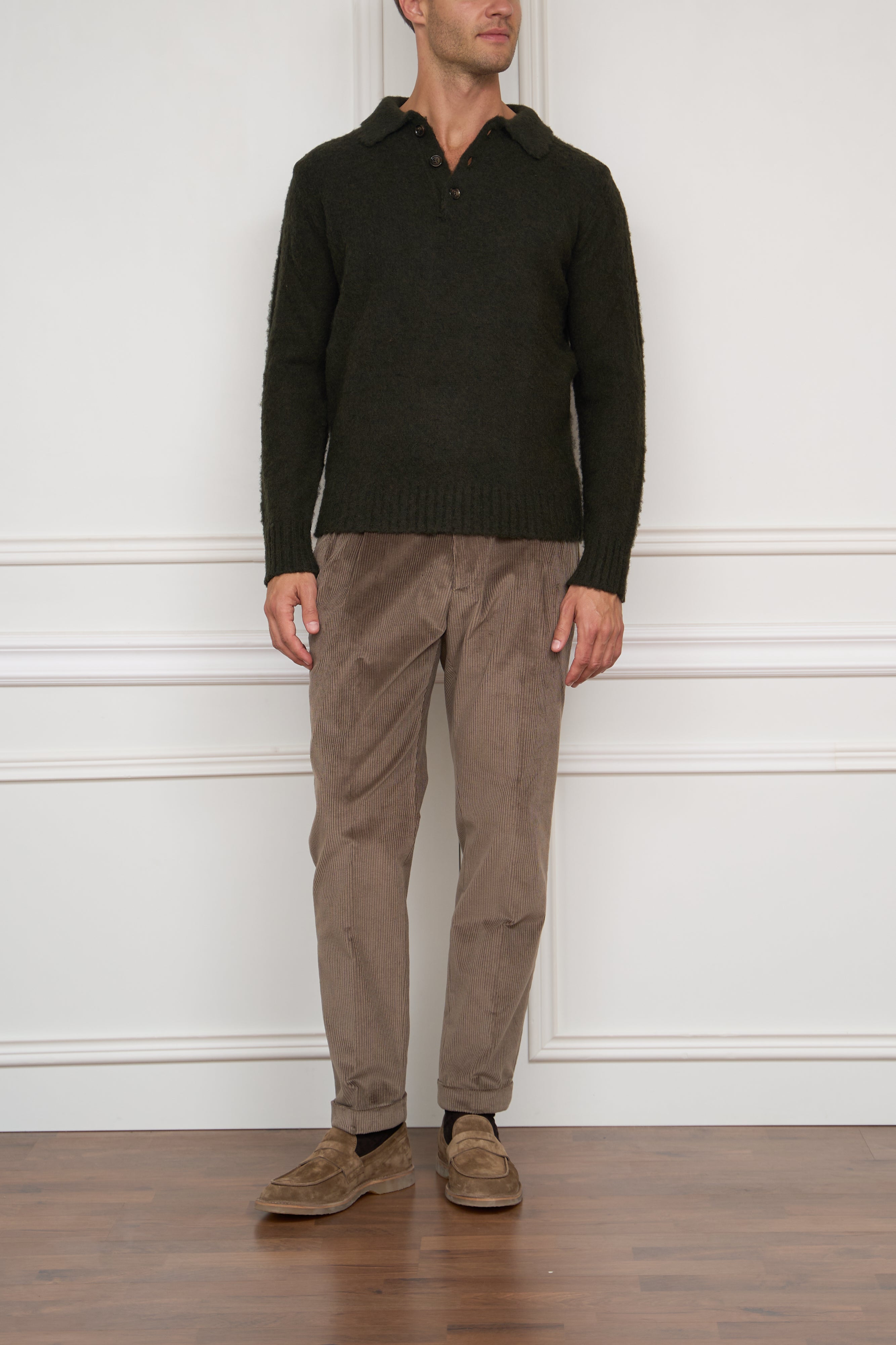 Jacket in ochre