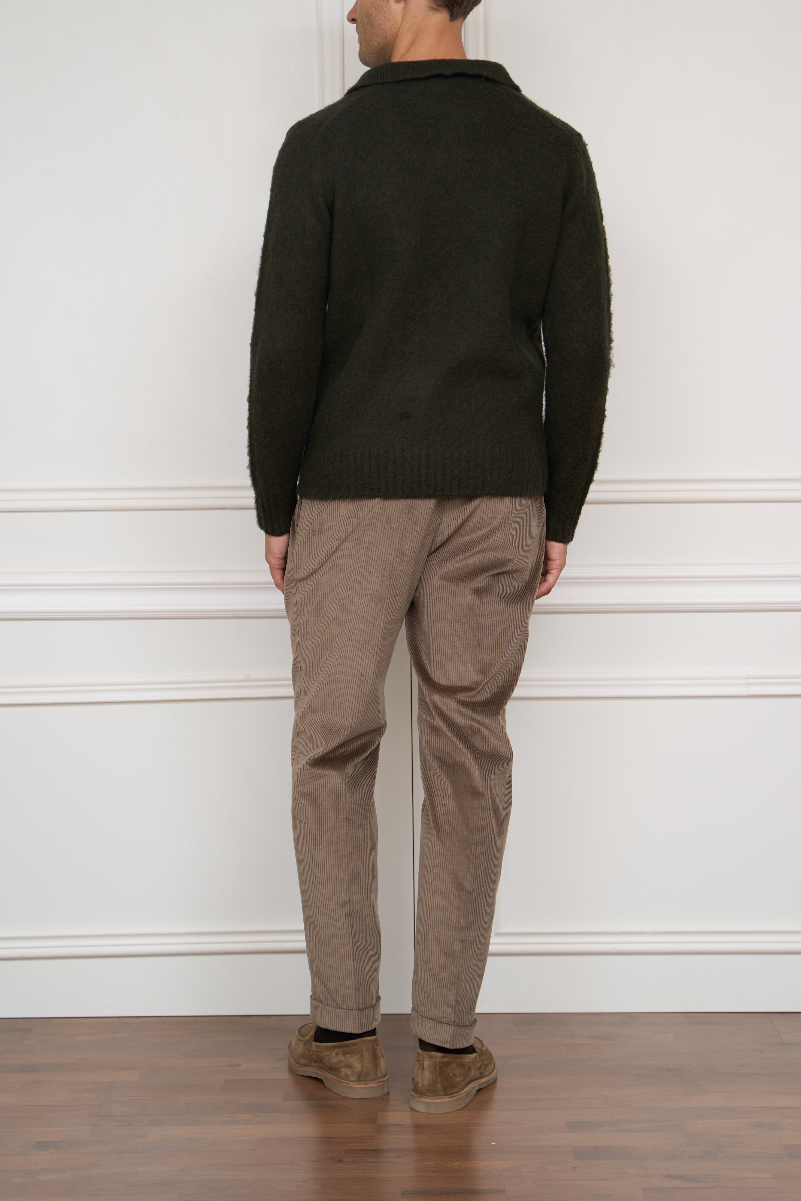 Jacket in ochre