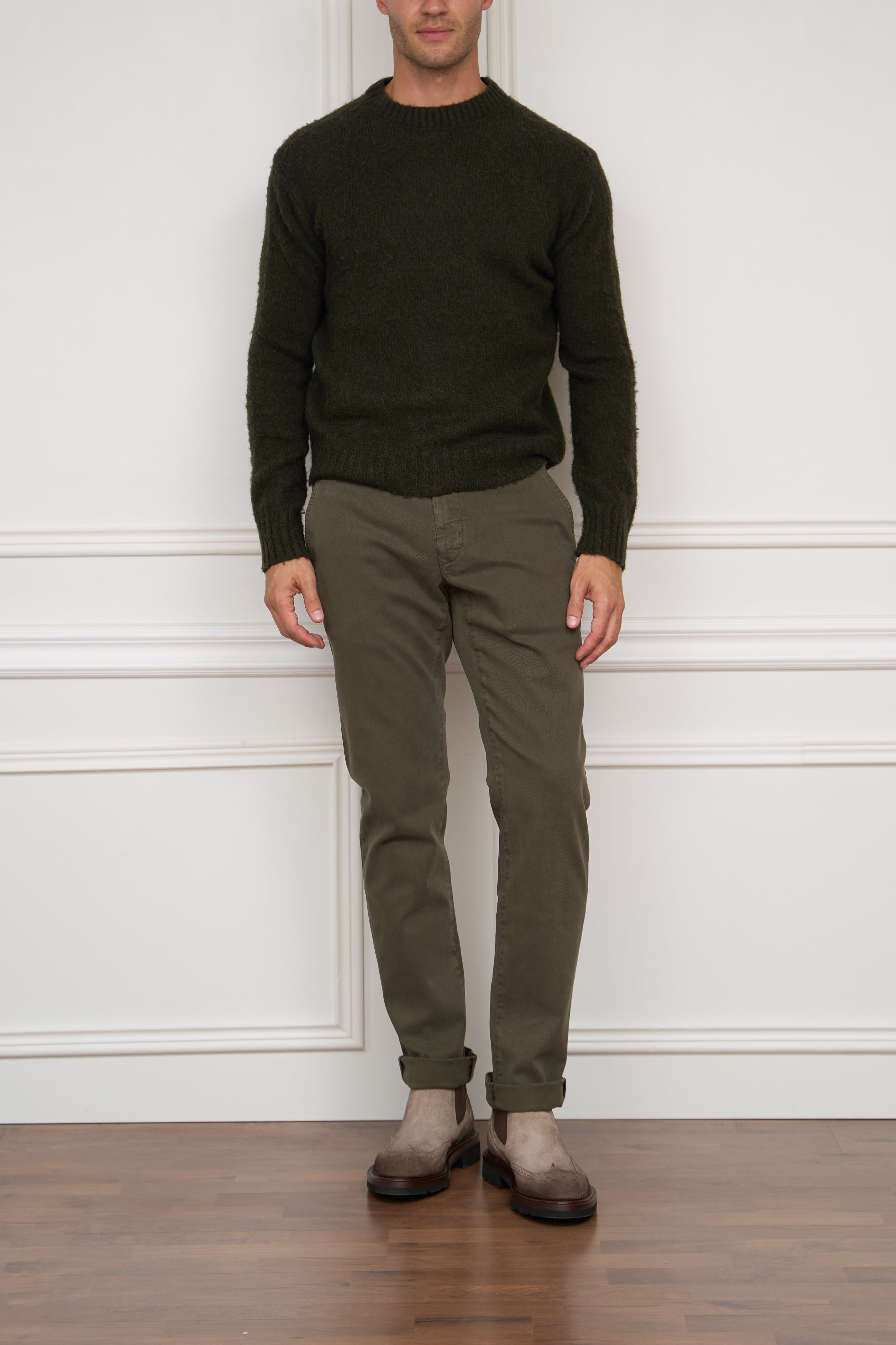 Jacket in ochre