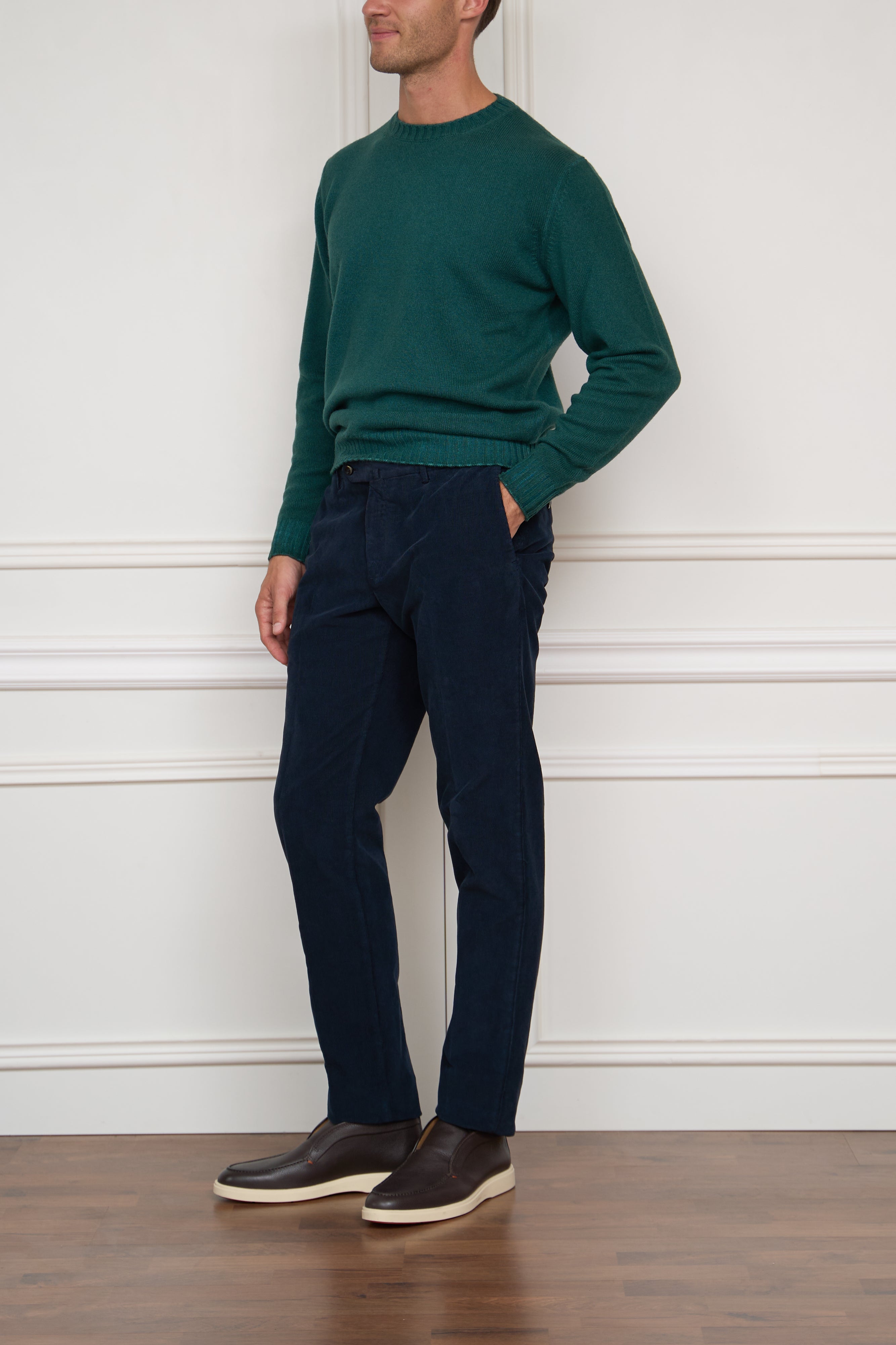 Cordhose in navy