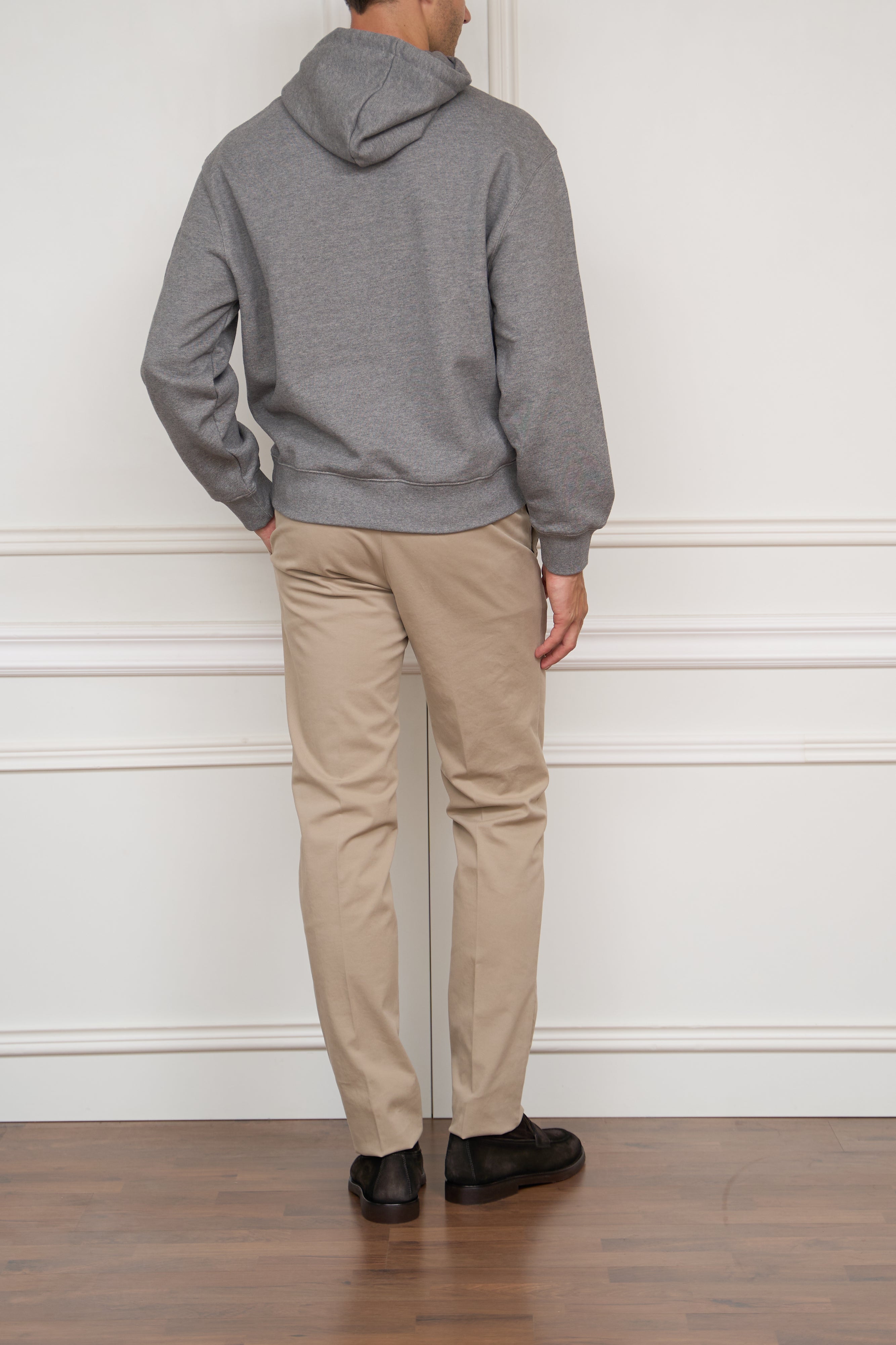 Hoodie in grau