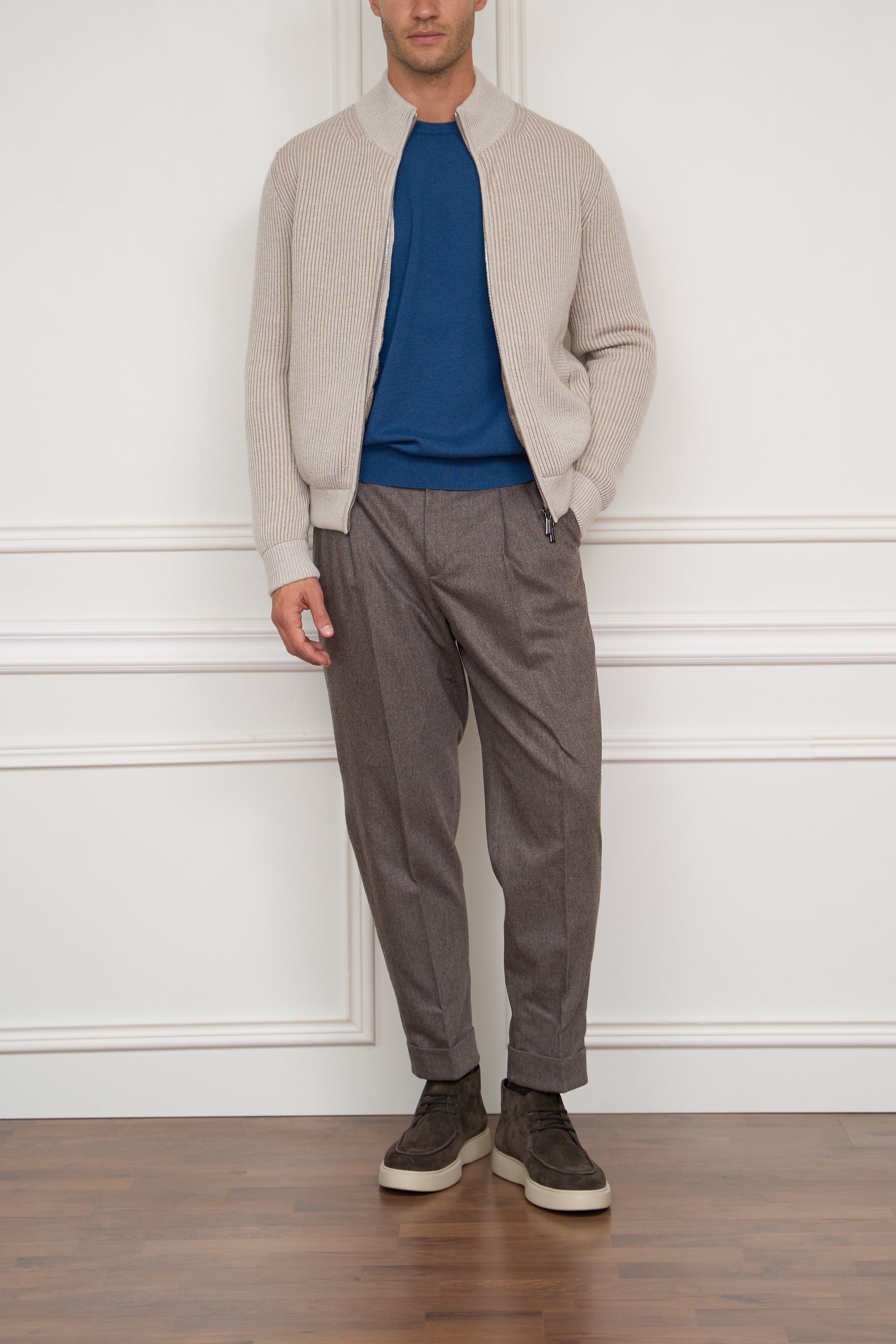 Jacket in light grey