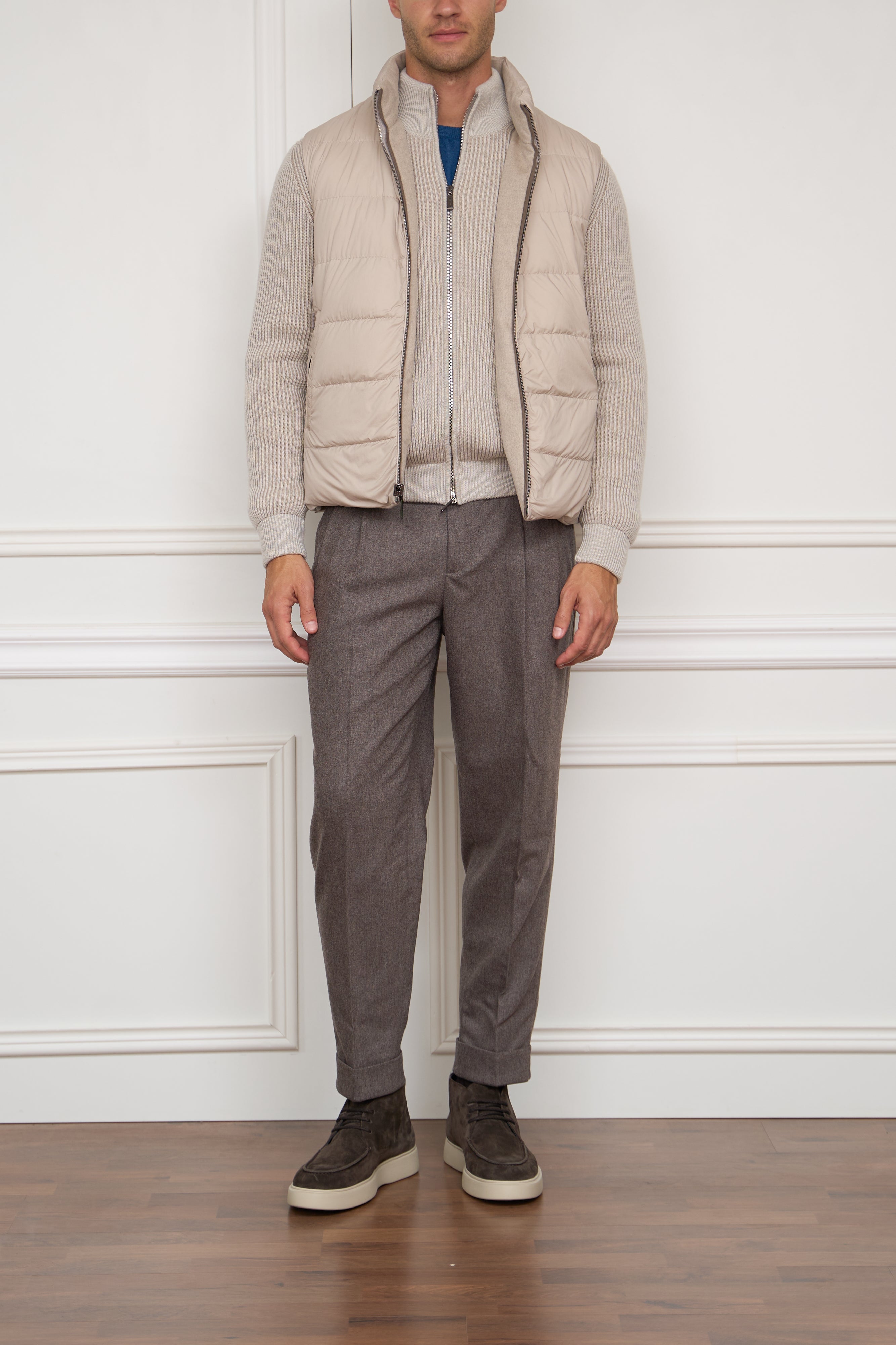 Jacket in light grey
