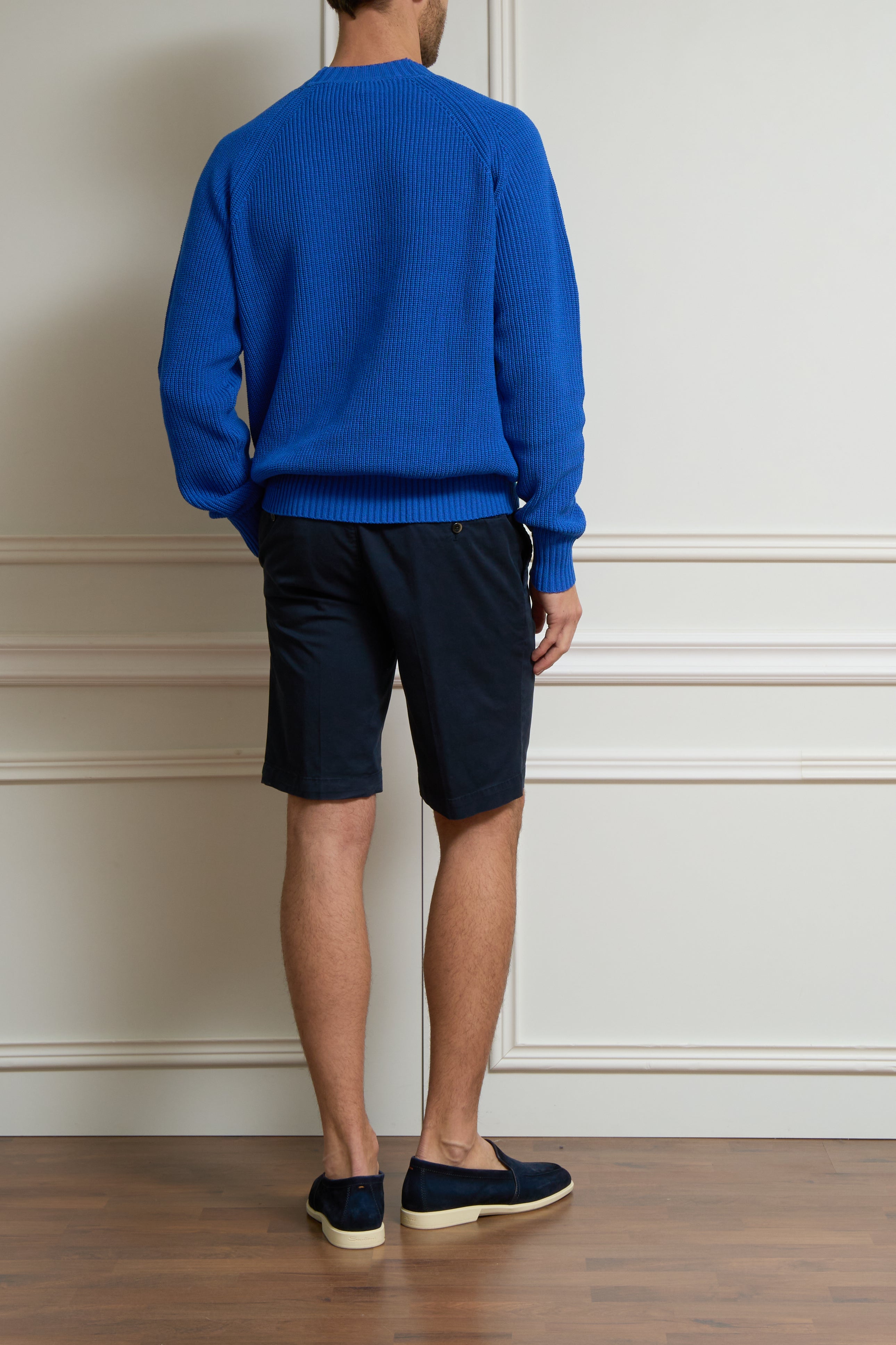 Grober Pullover aus Baumwolle