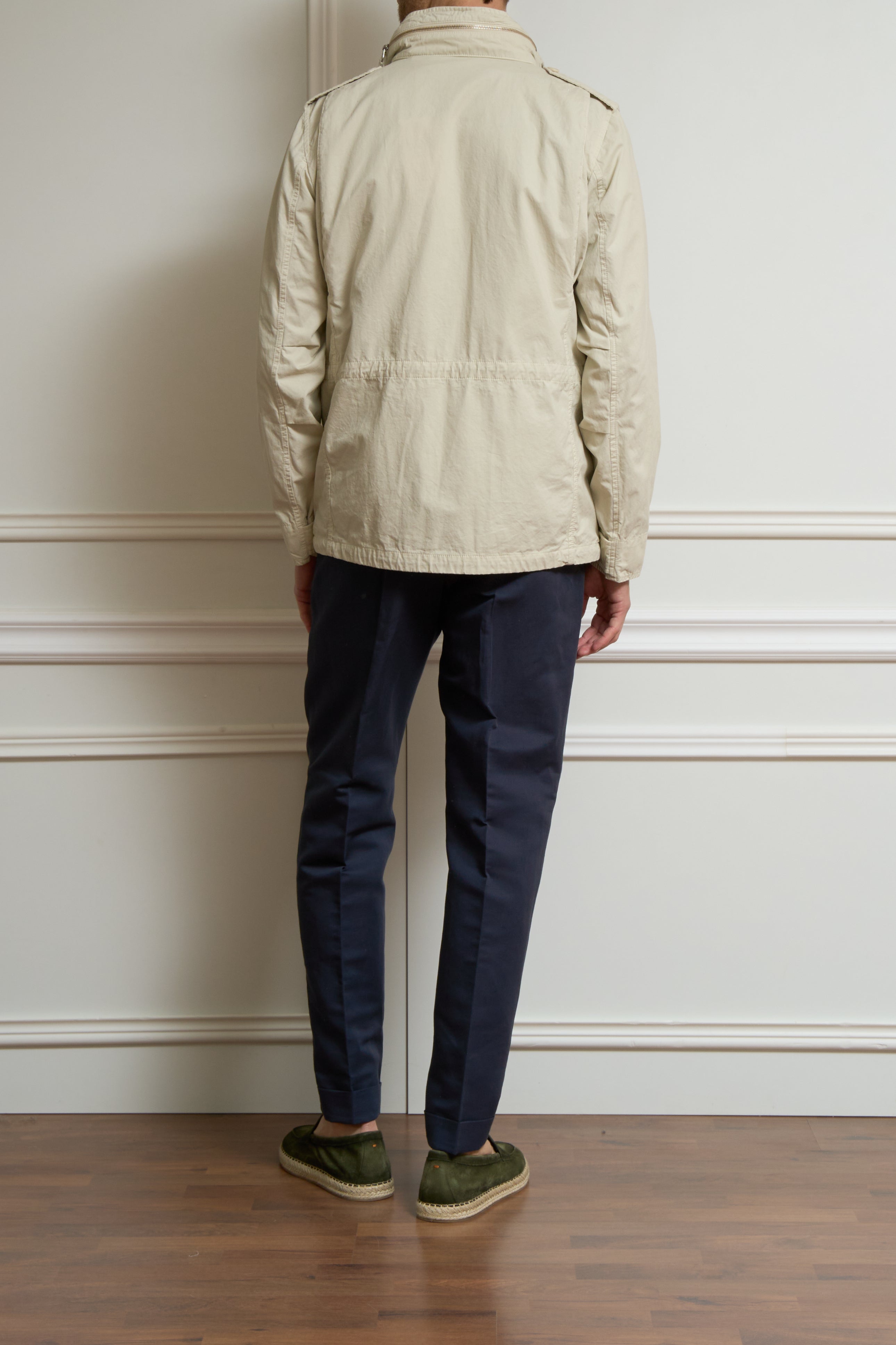 Safari Jacke in beige