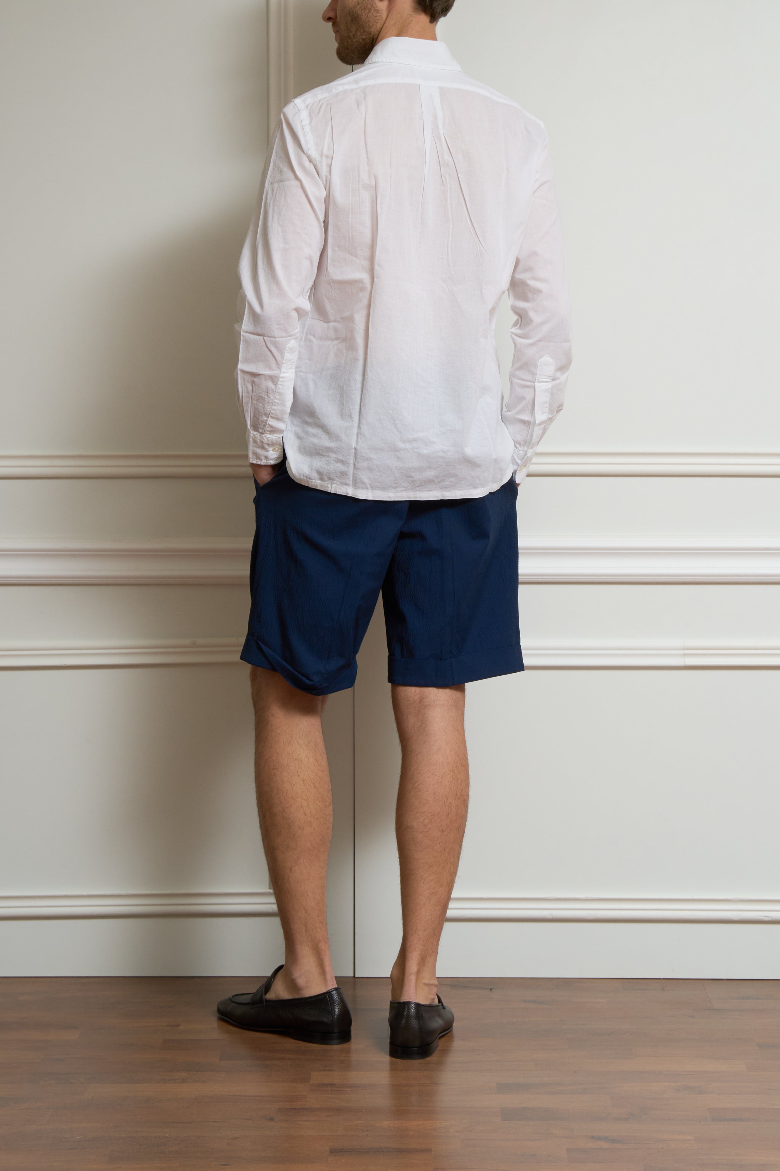 Hemd in mit Brusttasche weiß