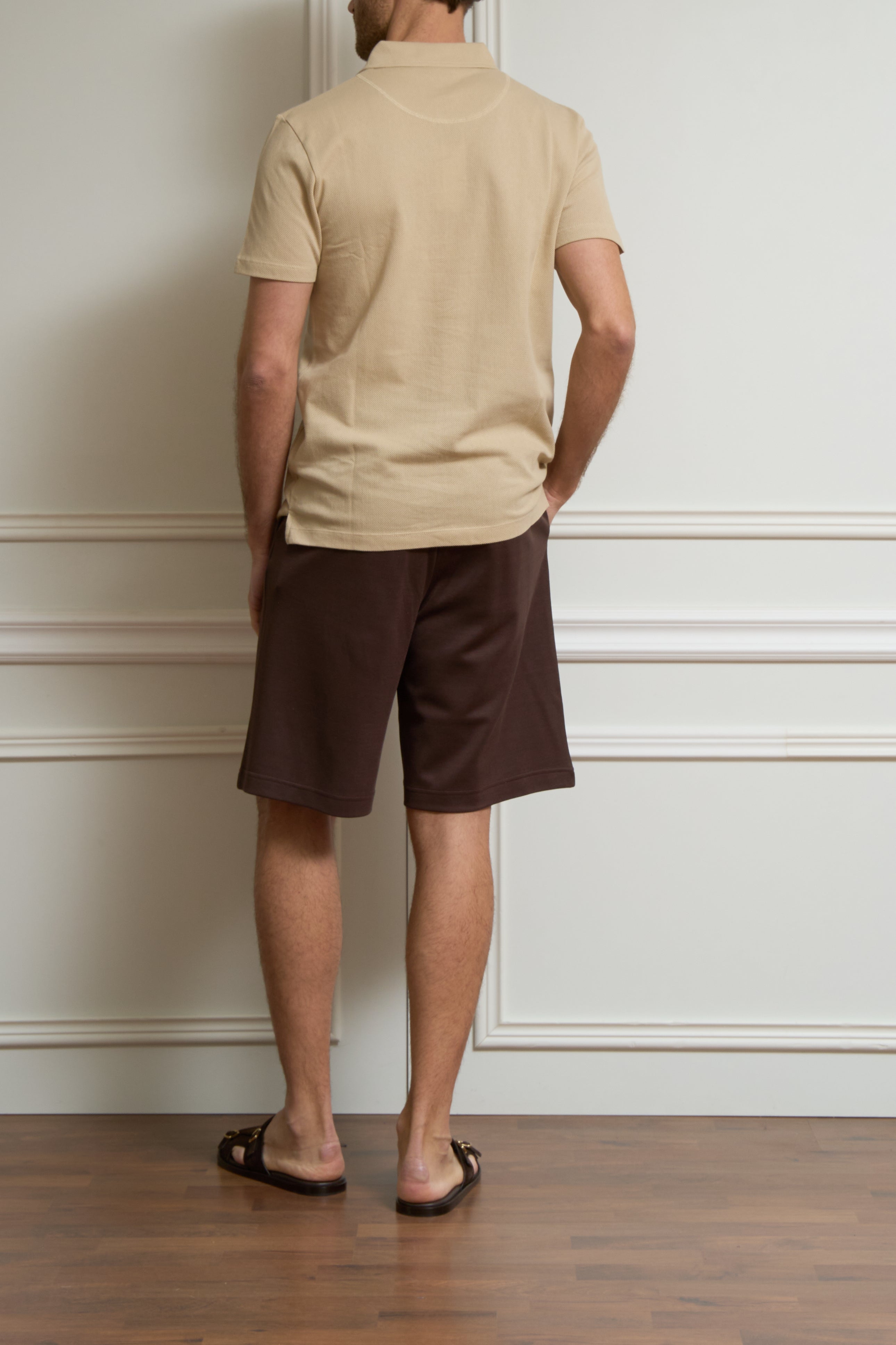 Leichtes Polo in beige