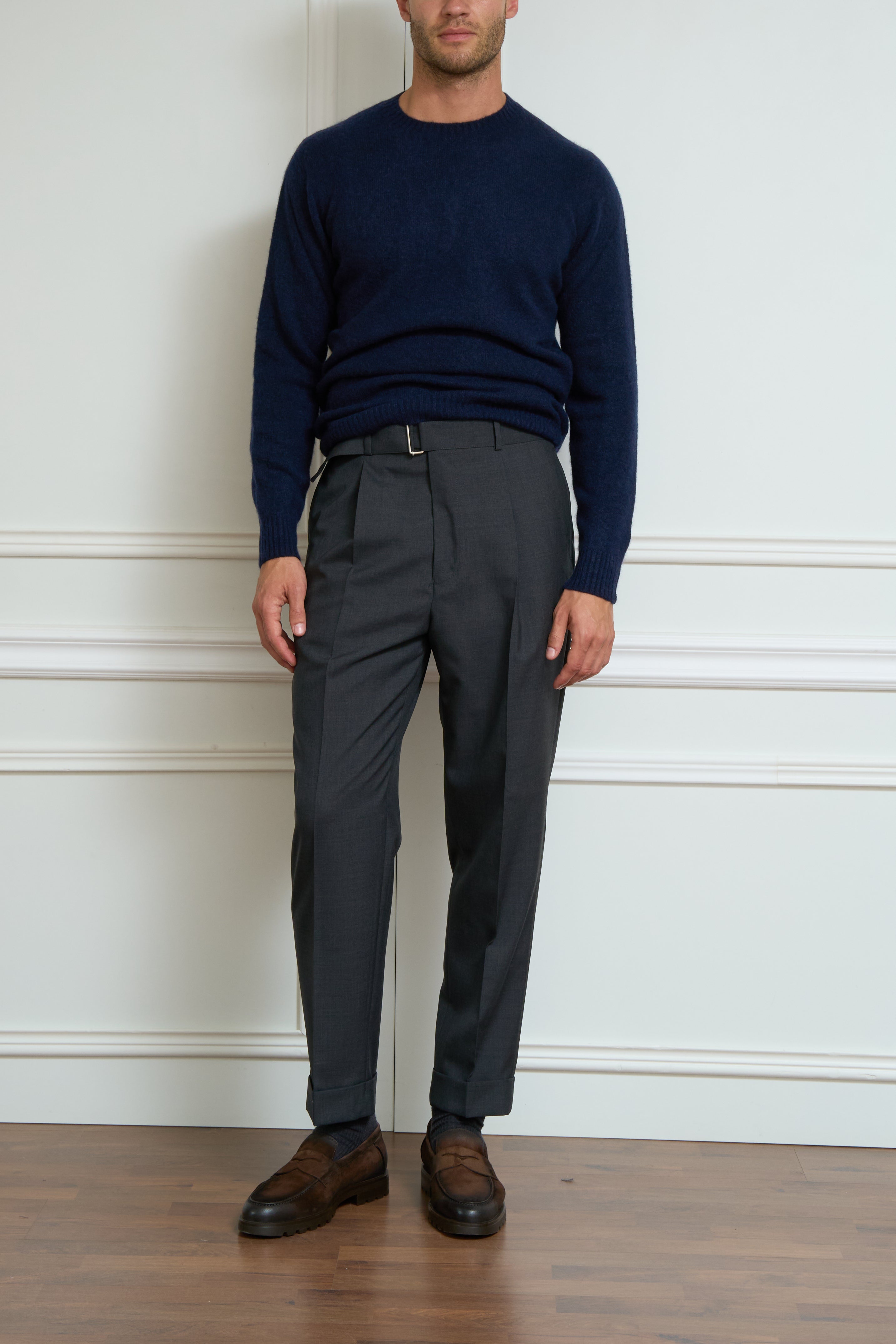 Pants in grey