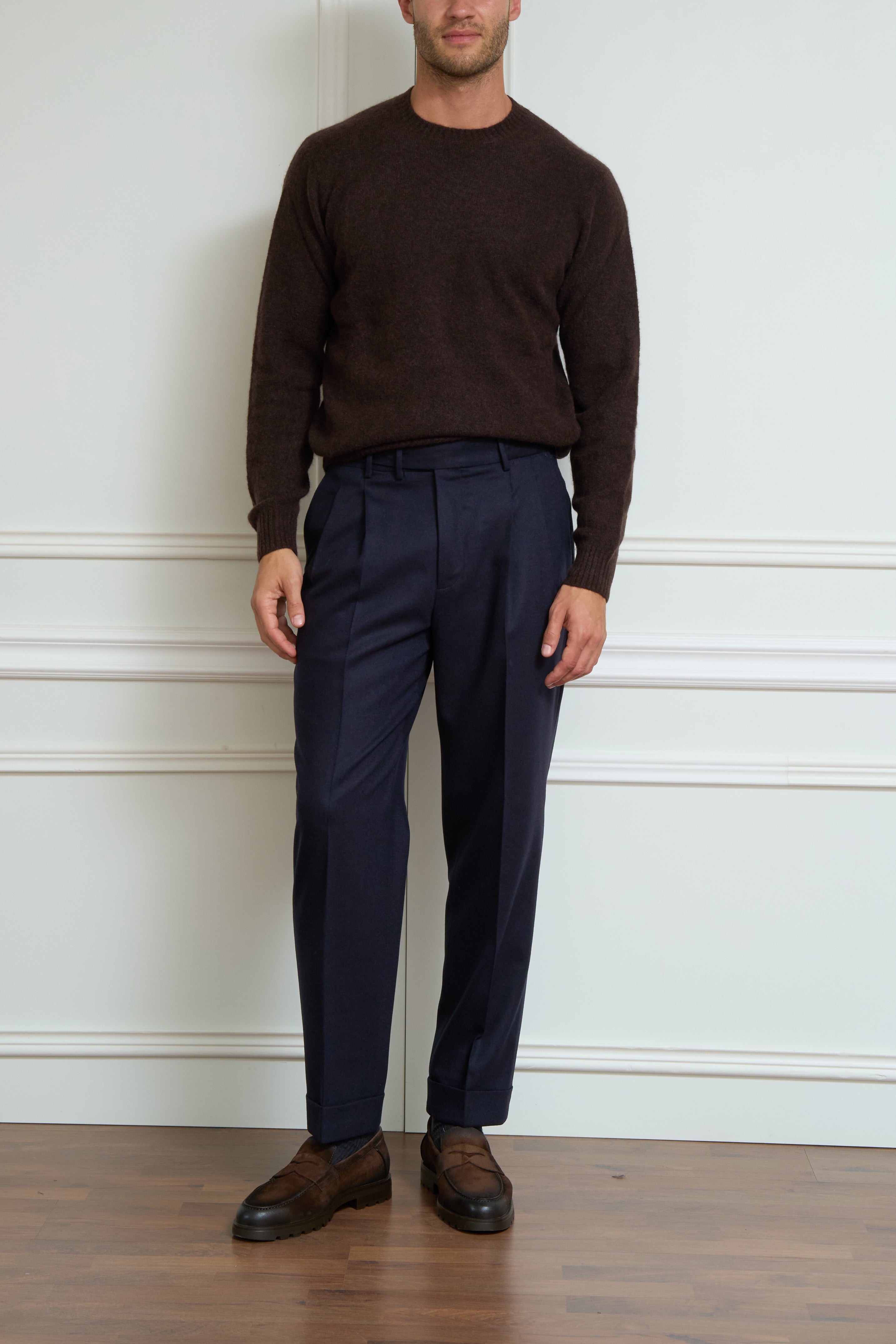 Pants in navy