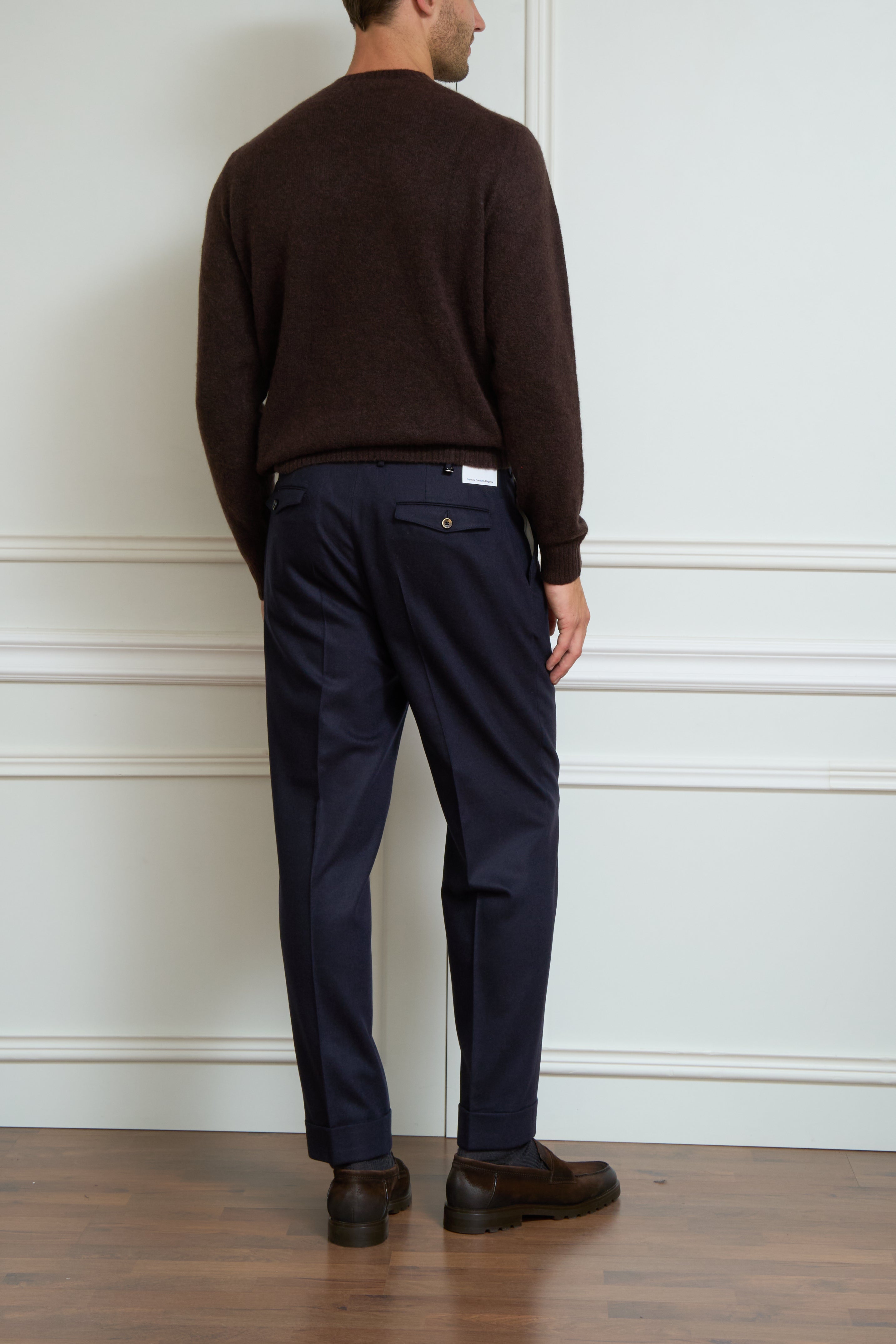 Pants in navy